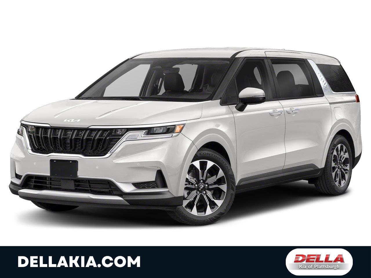 Snow White Pearl 2024 Kia Carnival Minivan Front-Wheel Drive Automatic