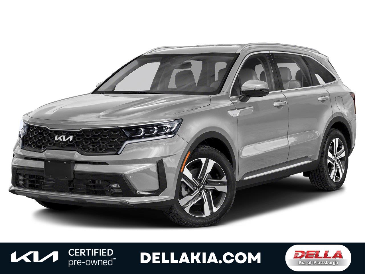 Steel Gray 2023 Kia Sorento Hybrid SUV / Crossover All-Wheel Drive Automatic