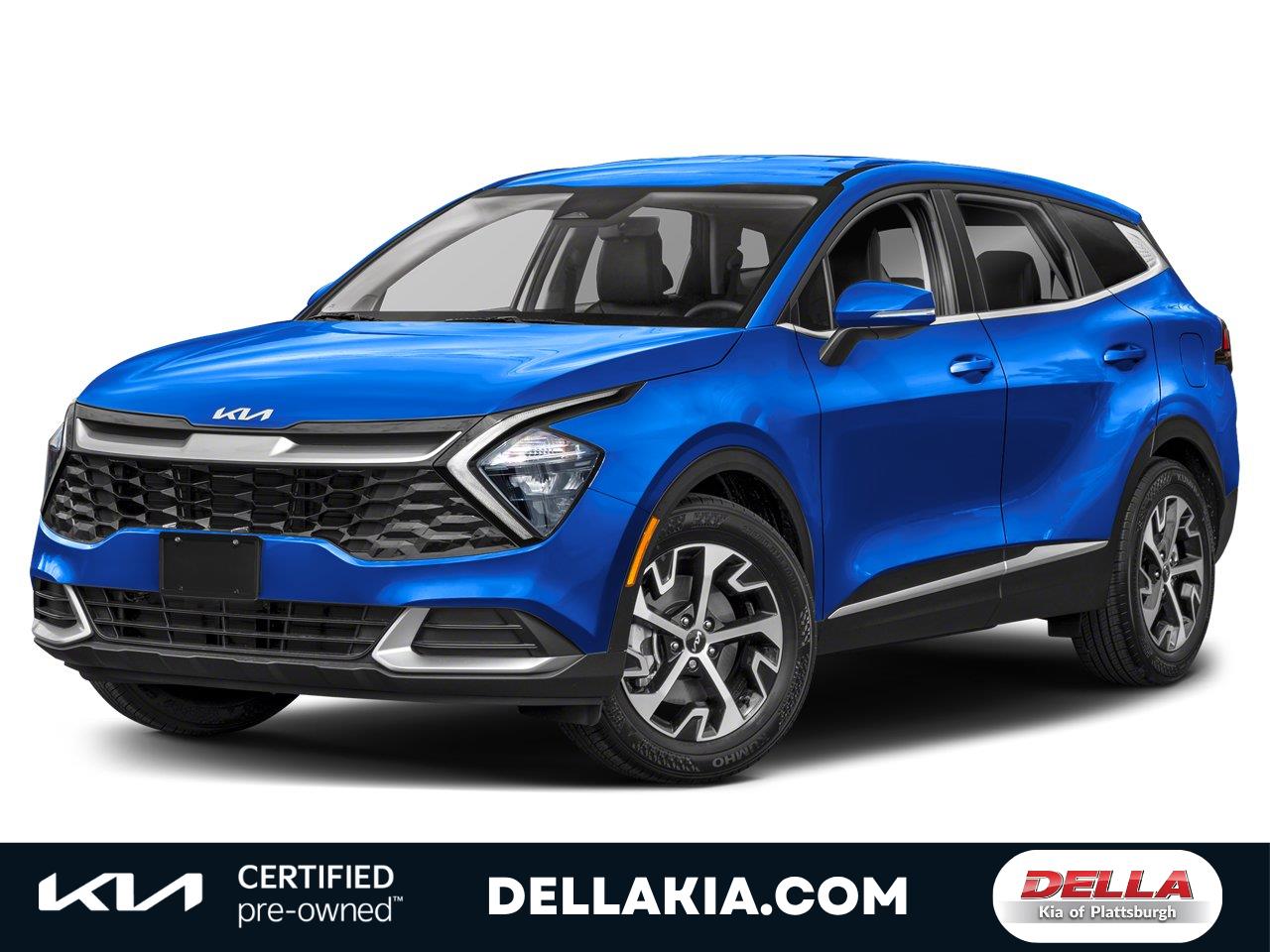 Sapphire Blue 2024 Kia Sportage SUV / Crossover All-Wheel Drive Automatic