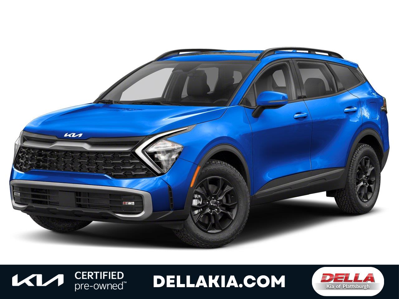 Sapphire Blue 2023 Kia Sportage SUV / Crossover All-Wheel Drive Automatic