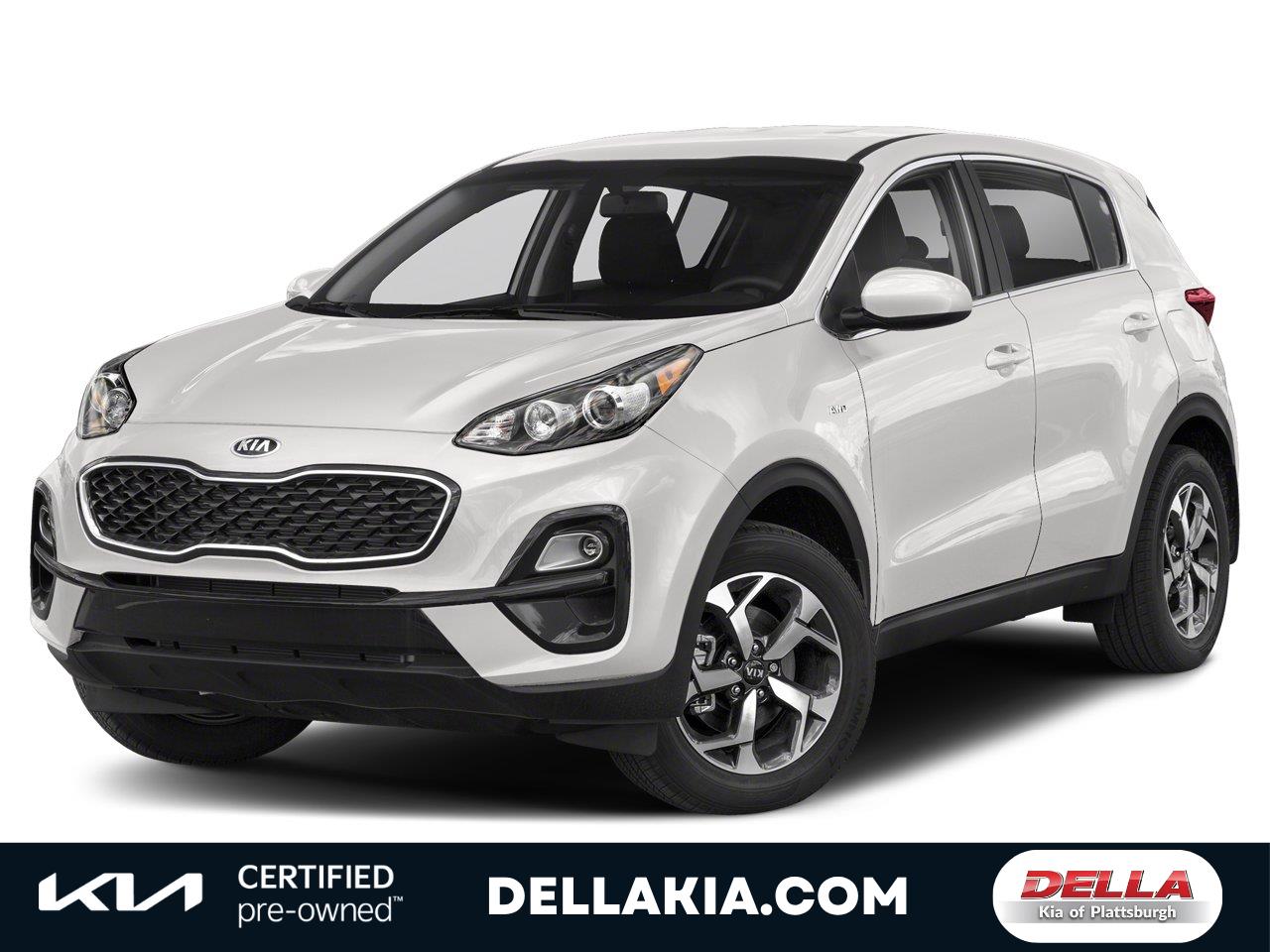 Snow White Pearl 2020 Kia Sportage SUV / Crossover All-Wheel Drive Automatic