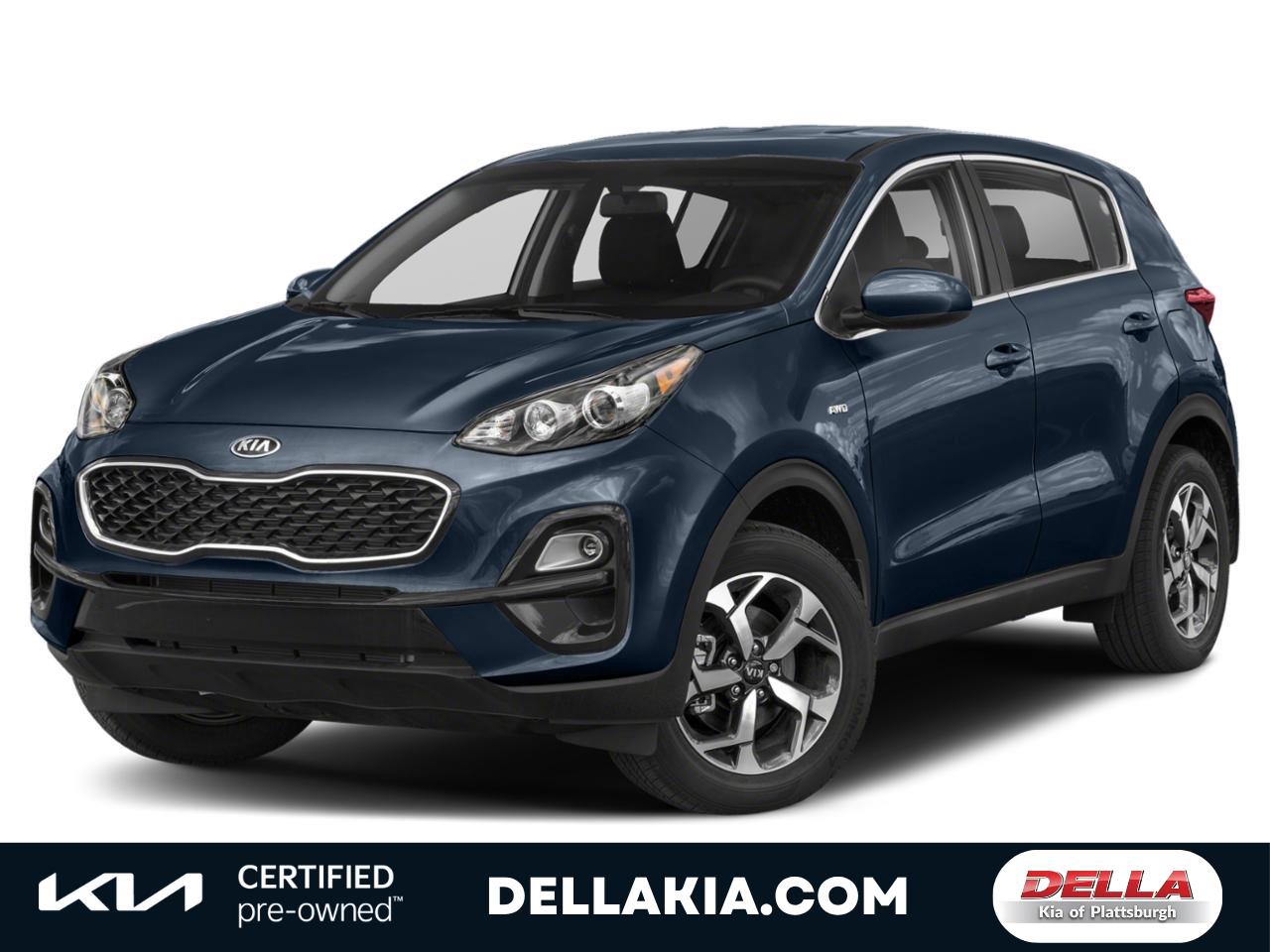 Pacific Blue 2022 Kia Sportage SUV / Crossover All-Wheel Drive Automatic