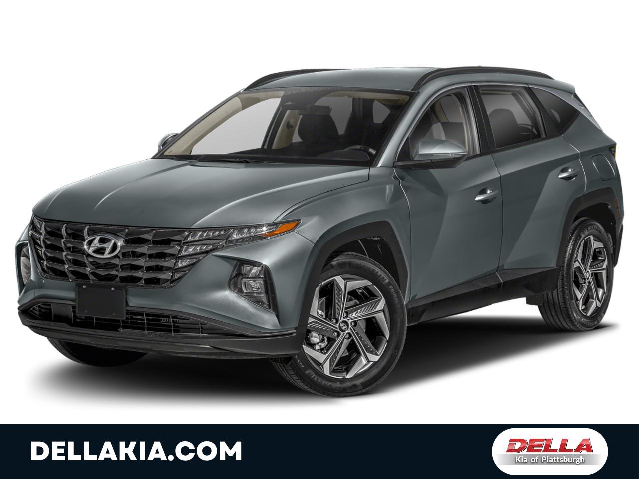 Amazon Gray 2024 Hyundai Tucson Hybrid Plug-In SUV / Crossover All-Wheel Drive Automatic