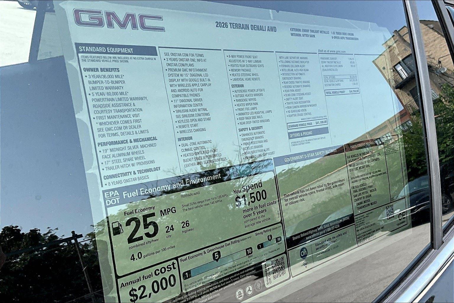 2026 Gmc Terrain Denali photo 12