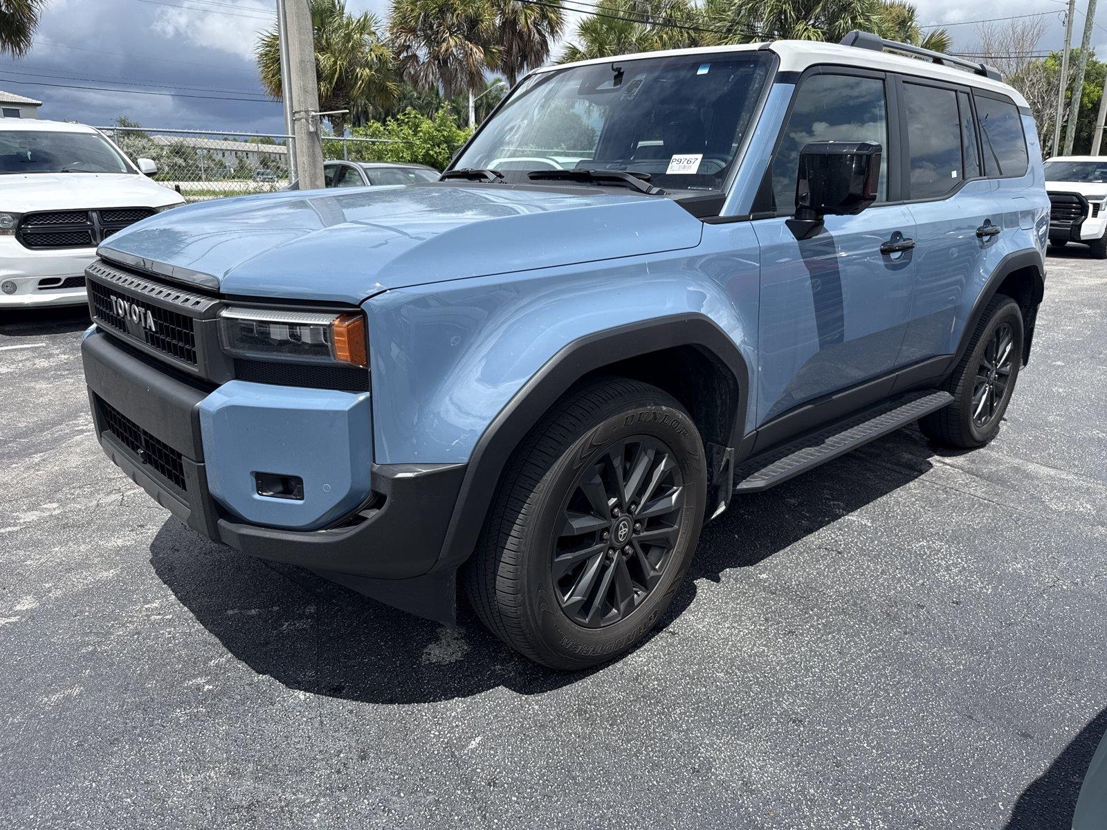 Heritage Blue/Gray Scape 2024 Toyota Land Cruiser SUV / Crossover Four-Wheel Drive 8-Speed Automatic