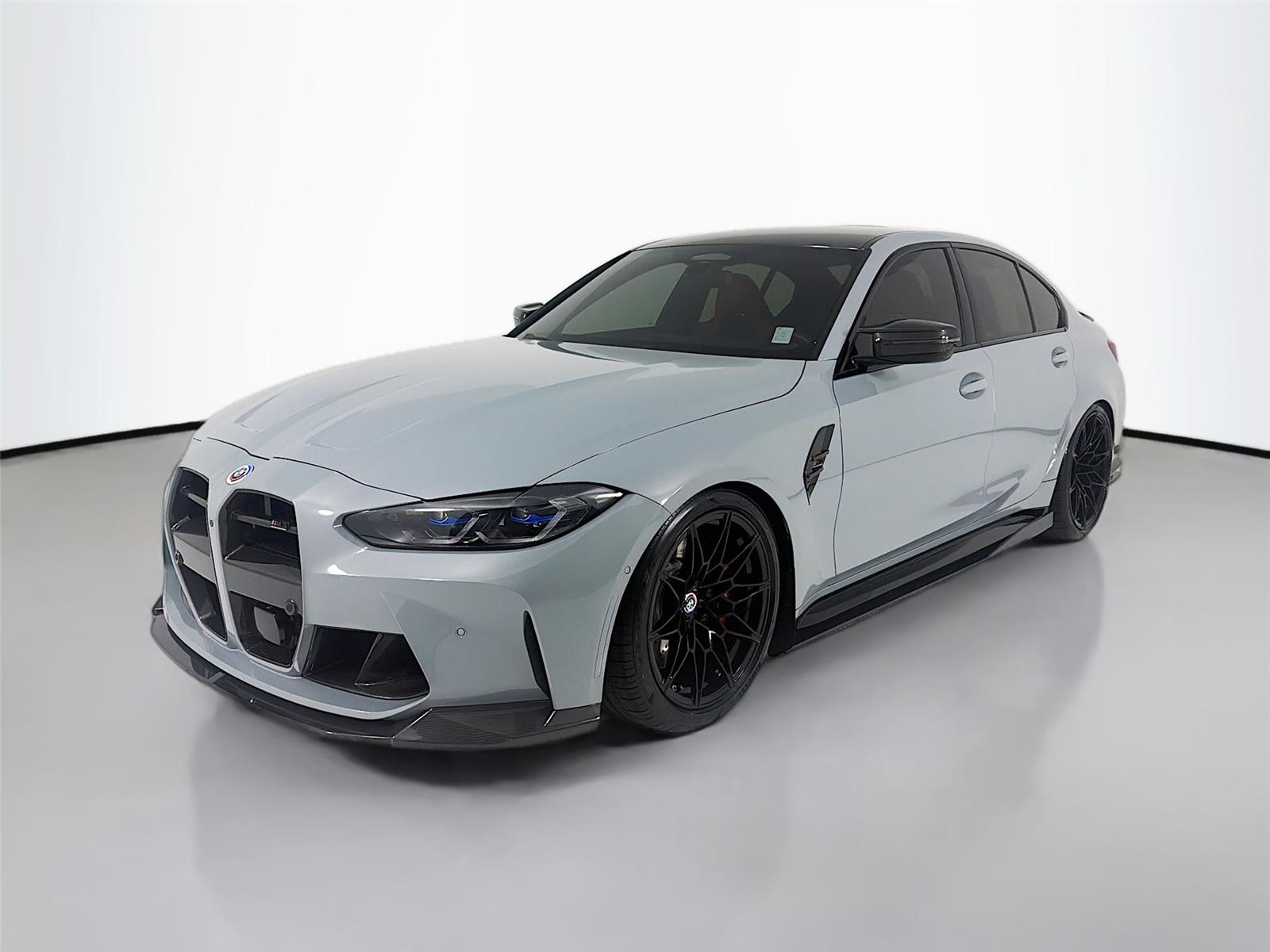 Gray (Brooklyn Grey Metallic) 2023 BMW M3 Competition xDrive AWD Sedan All-Wheel Drive Automatic