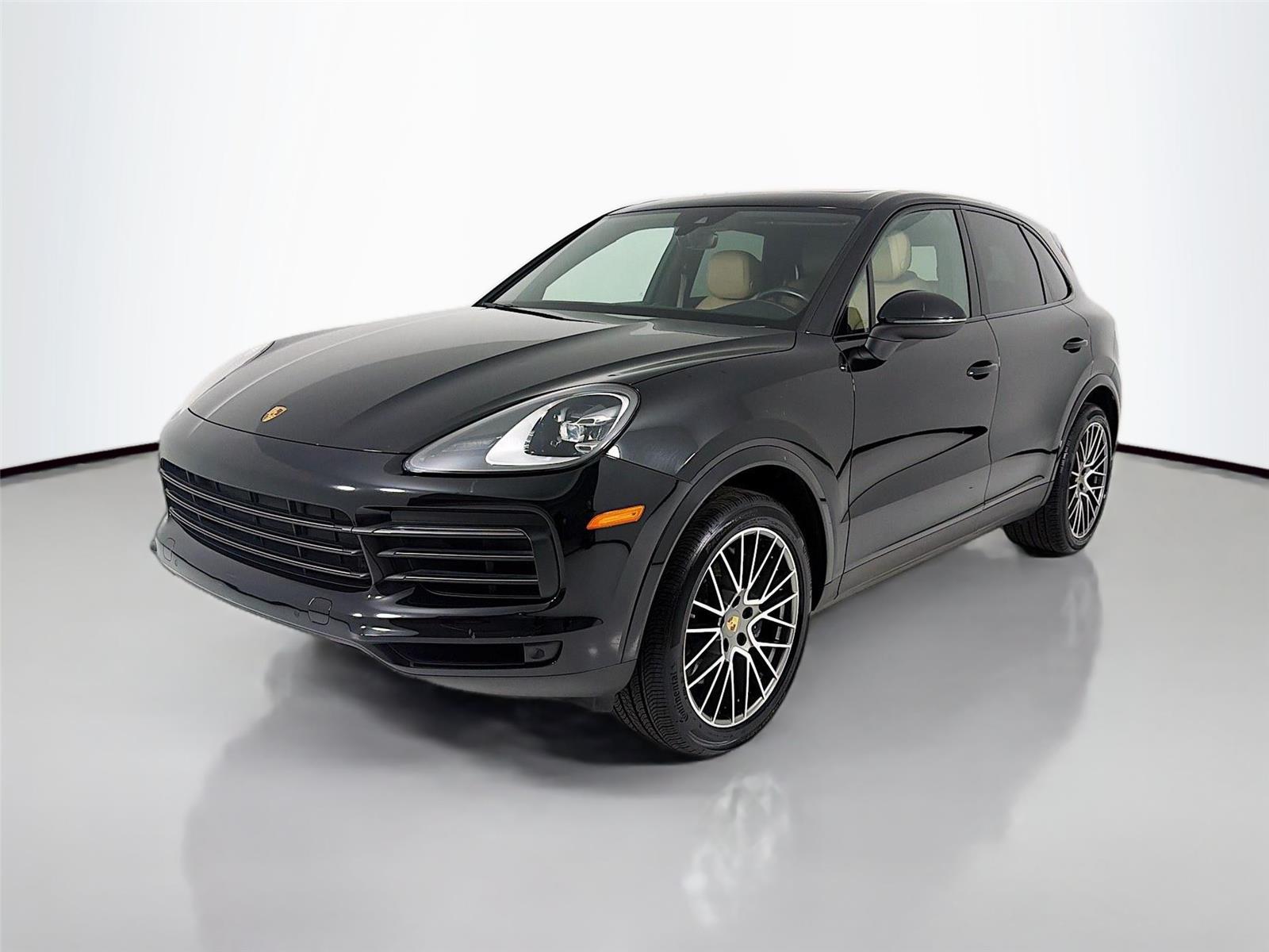 Black 2023 Porsche Cayenne Platinum Edition AWD SUV / Crossover All-Wheel Drive Automatic