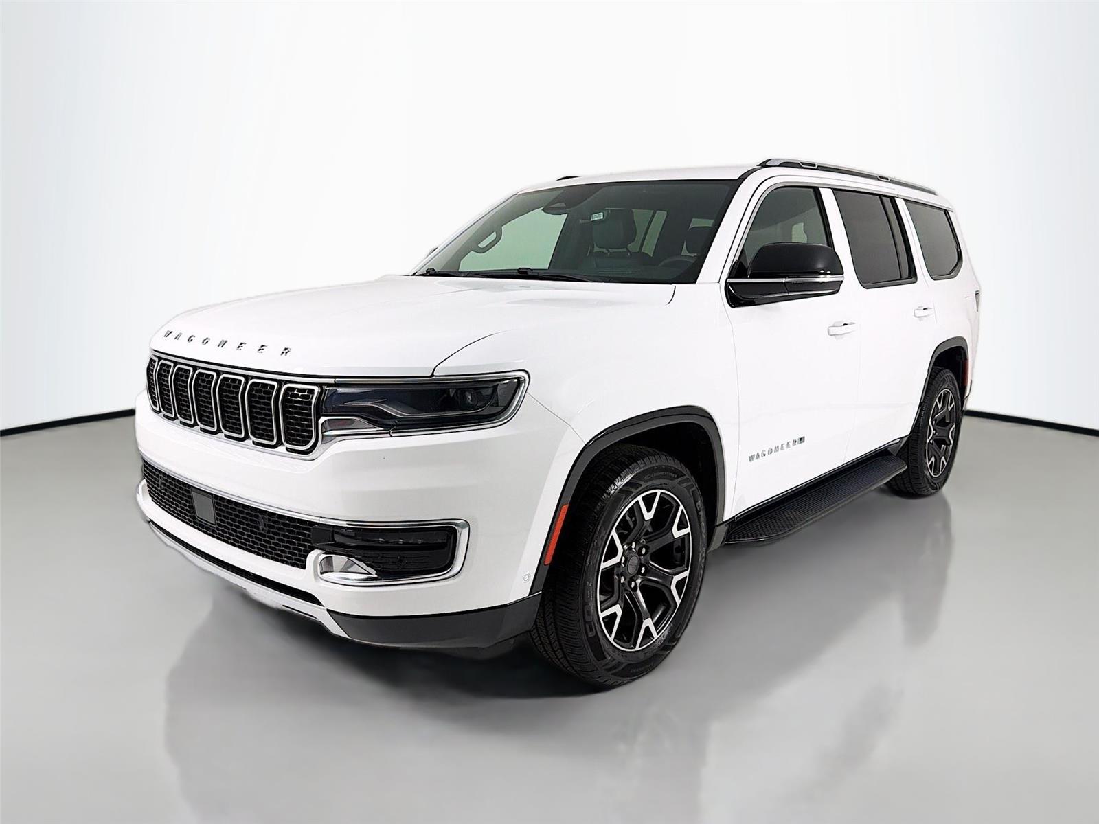 Bright White Clearcoat 2024 Jeep Wagoneer Series III 4WD SUV / Crossover Four-Wheel Drive 8-Speed Automatic