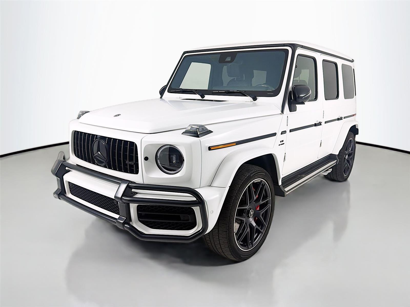 Polar White 2024 Mercedes-Benz G-Class AMG G 63 4MATIC SUV / Crossover All-Wheel Drive Automatic