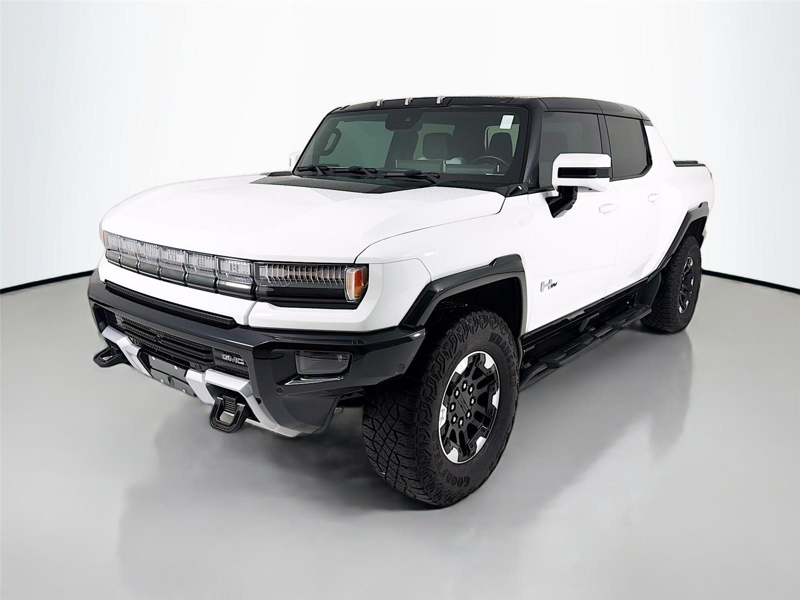 Interstellar White 2023 GMC Hummer EV Pickup Pickup Truck All-Wheel Drive Automatic