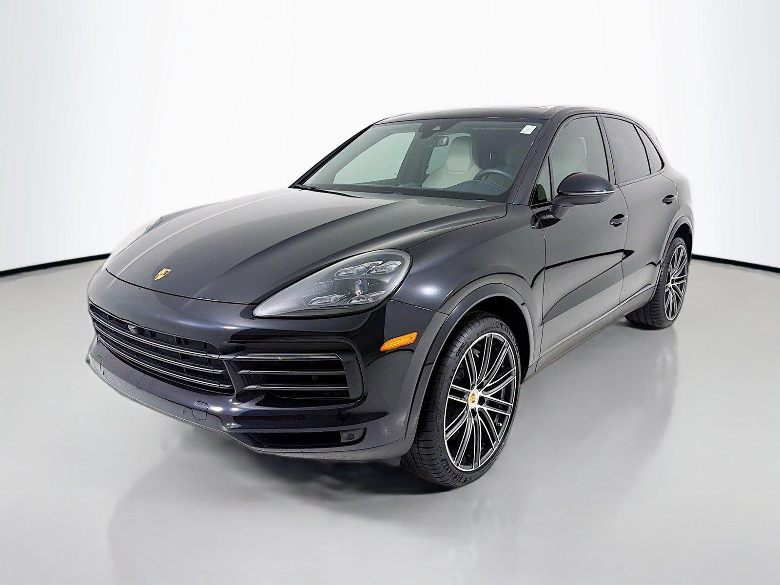 Black 2022 Porsche Cayenne SUV / Crossover All-Wheel Drive Automatic