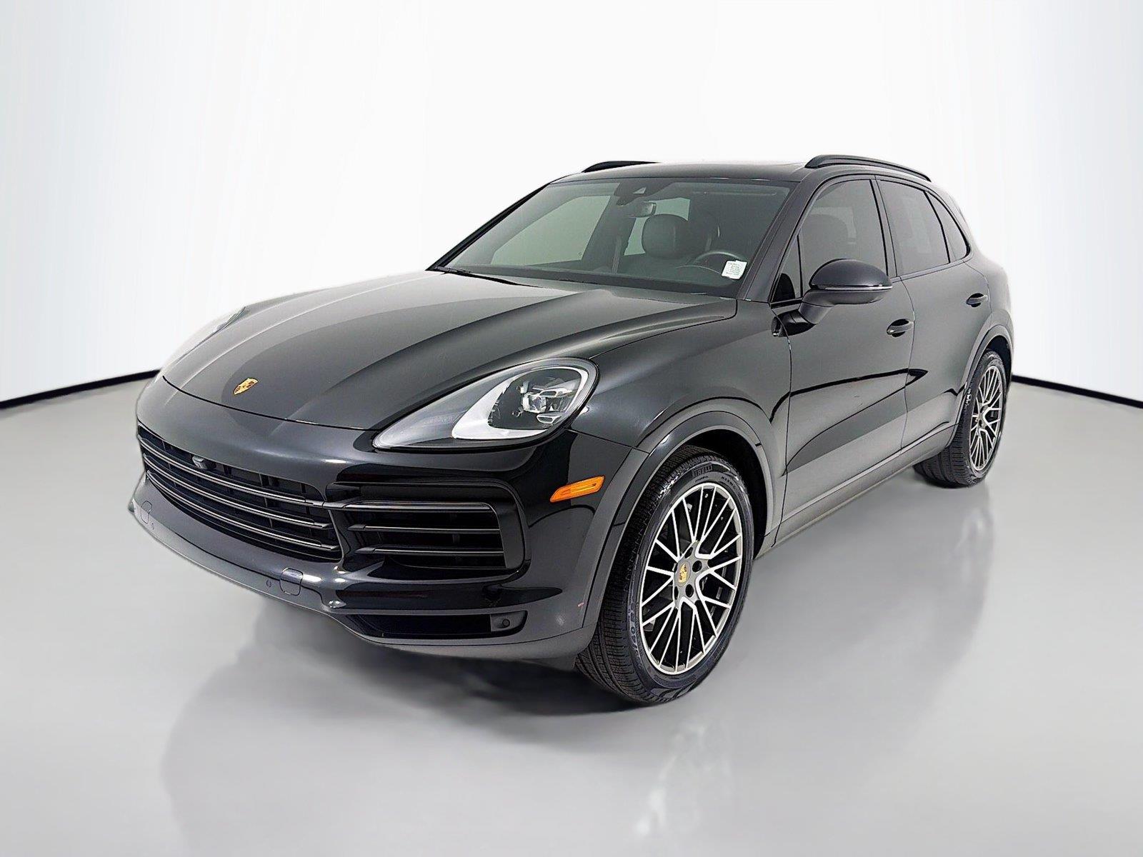 Chromite Black Metallic 2023 Porsche Cayenne SUV / Crossover All-Wheel Drive Automatic