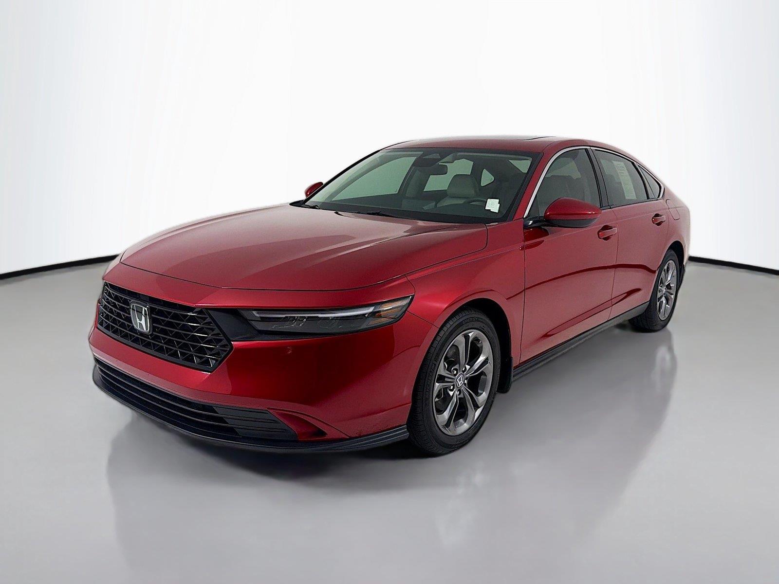 Radiant Red Metallic 2024 Honda Accord Sedan Front-Wheel Drive Continuously Variable Transmission