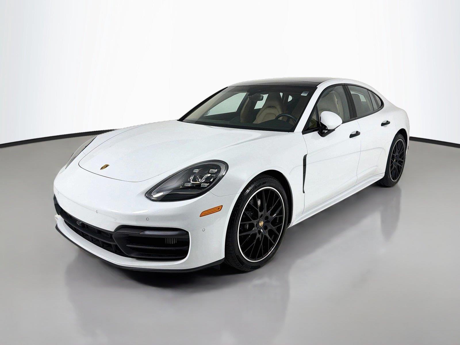 Carrara White Metallic 2022 Porsche Panamera Sedan All-Wheel Drive Automatic
