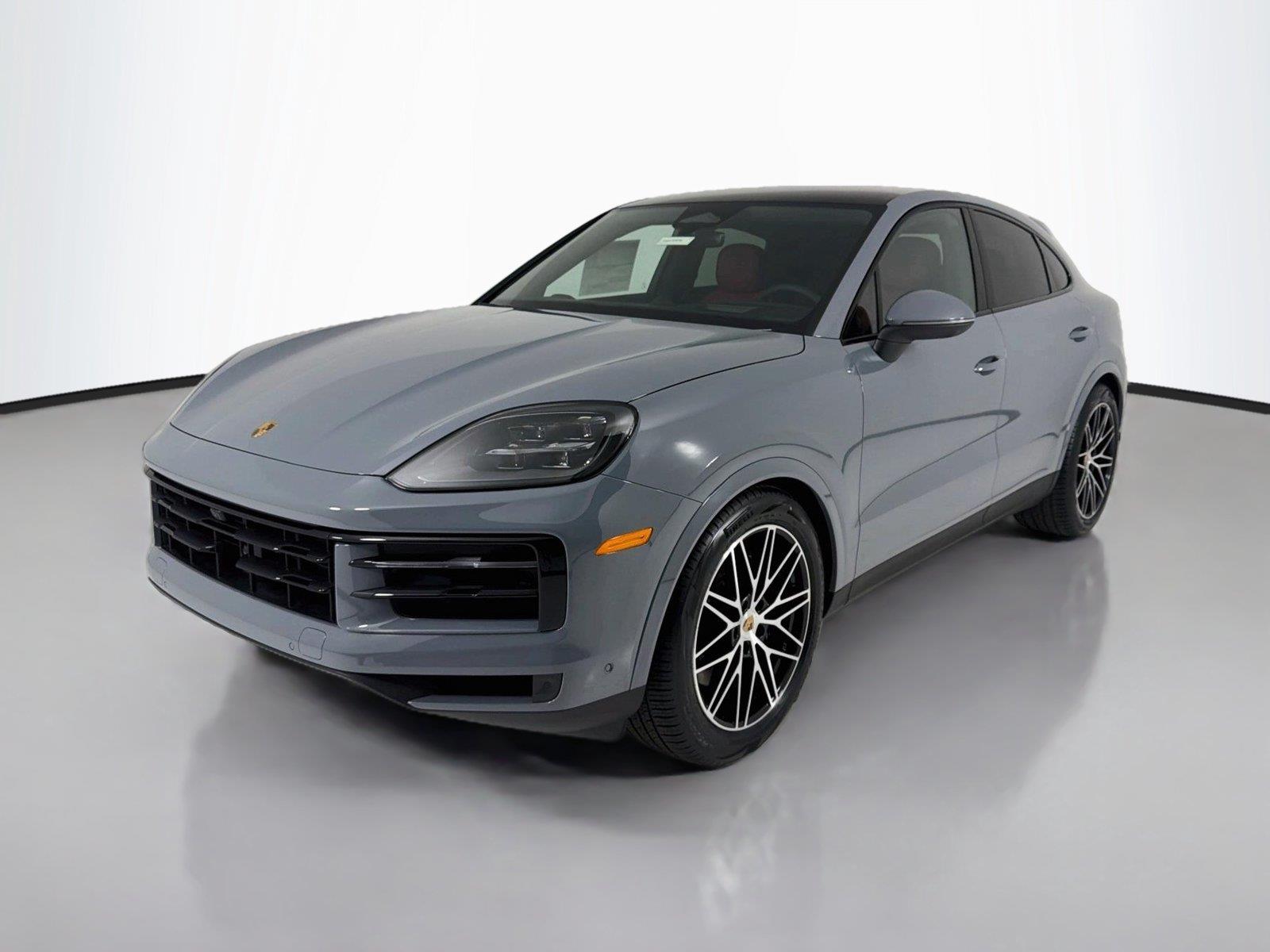 Gray (Arctic Grey) 2026 Porsche Cayenne Coupe Coupe All-Wheel Drive Automatic