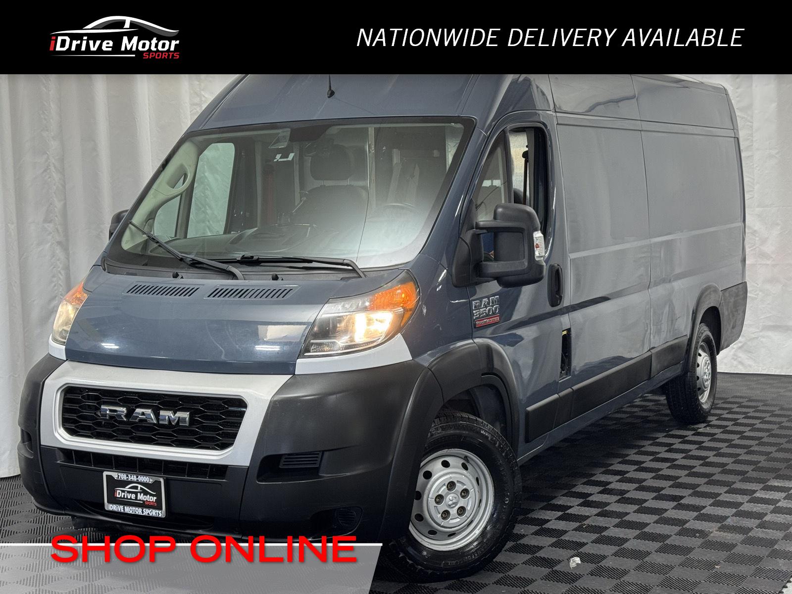 2020 RAM ProMaster 3500 159 High Roof Extended Cargo Van FWD