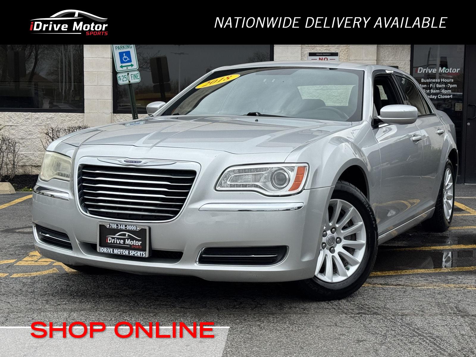 Bright Silver Metallic 2012 Chrysler 300 RWD Sedan Rear-Wheel Drive 8-Speed Automatic