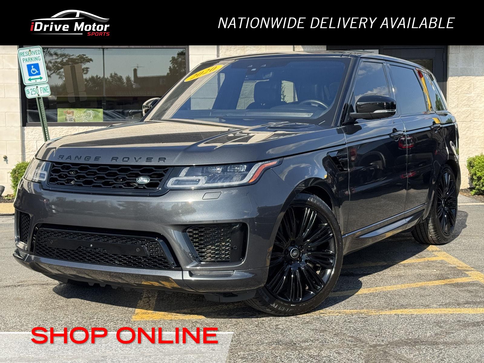 Gray (Eiger Grey Metallic) 2020 Land Rover Range Rover Sport P525 HSE Dynamic 4WD SUV / Crossover All-Wheel Drive Automatic