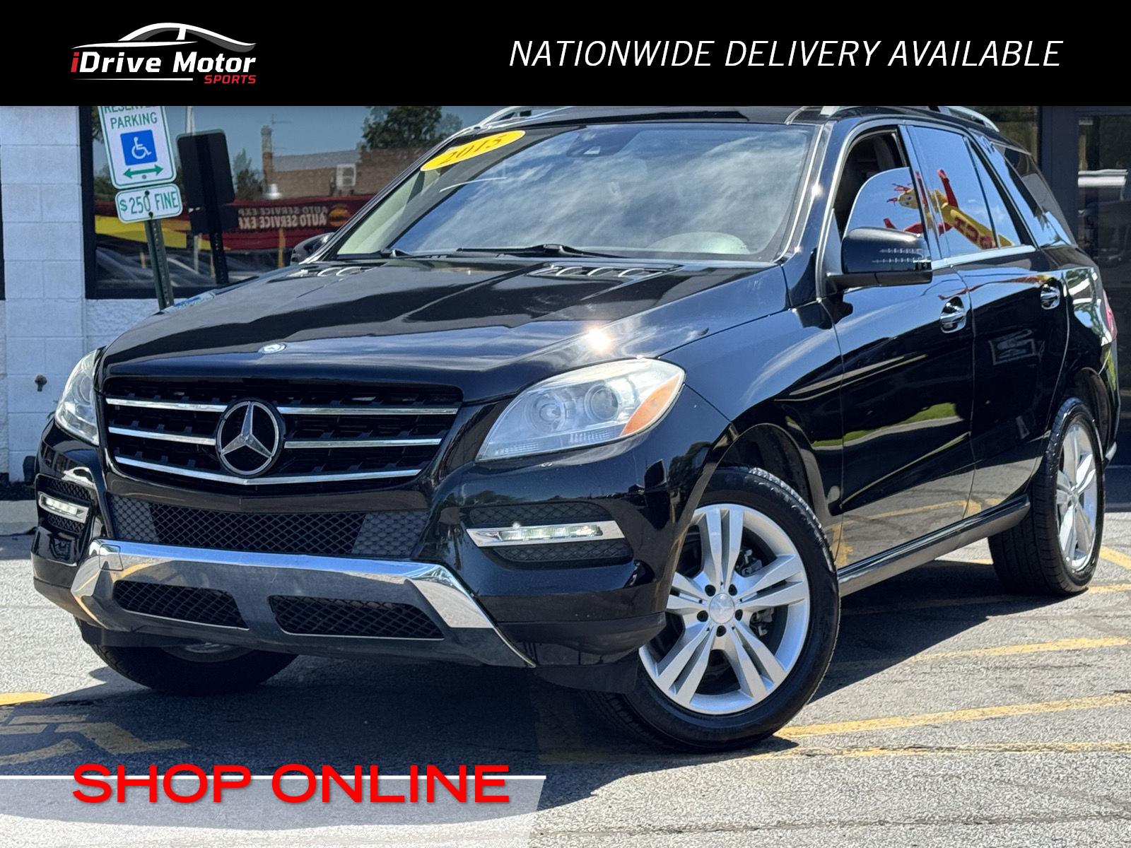 Black 2015 Mercedes-Benz M-Class SUV / Crossover Rear-Wheel Drive Automatic