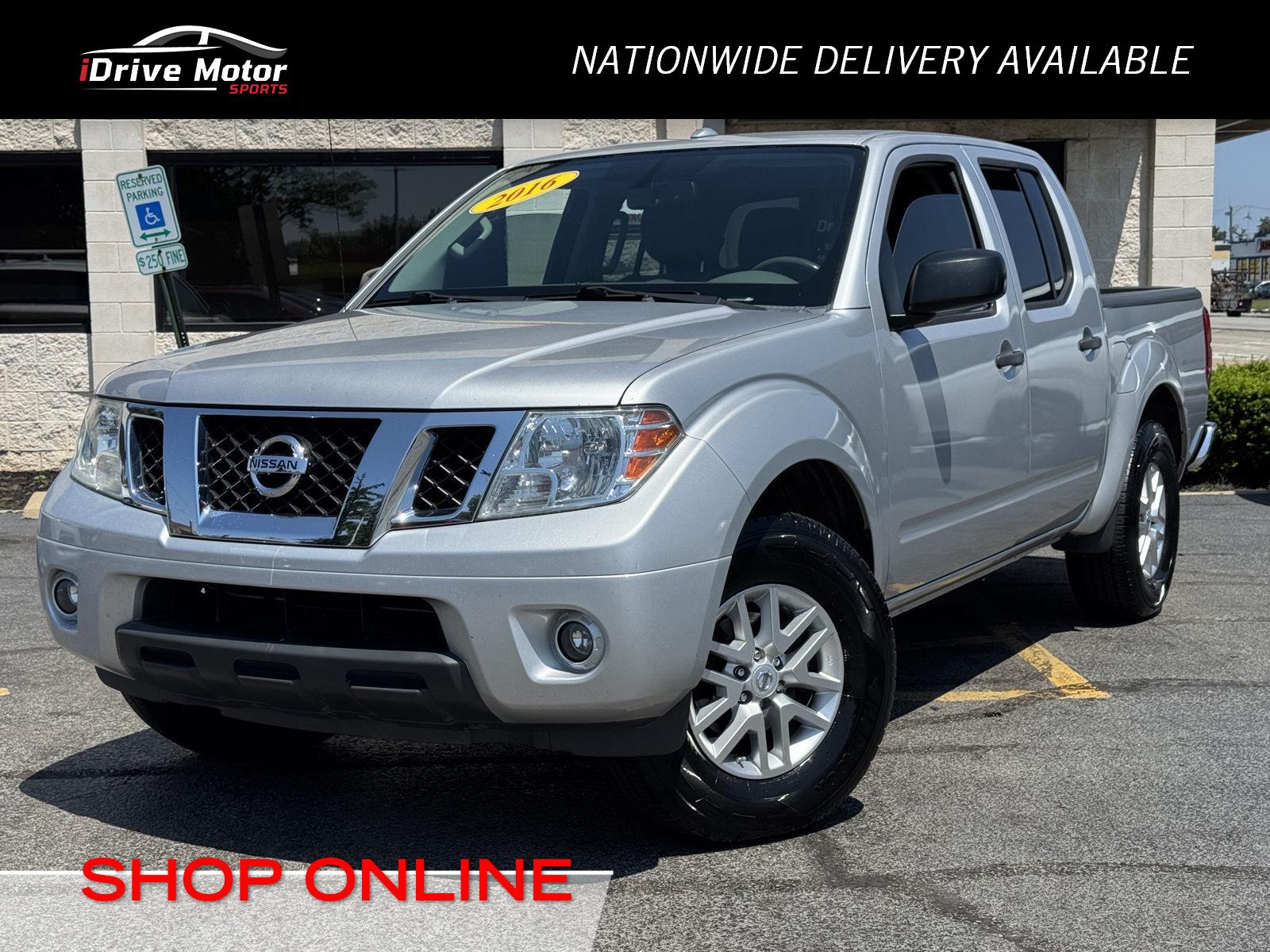 Brilliant Silver 2016 Nissan Frontier Pickup Truck 4X2 Automatic