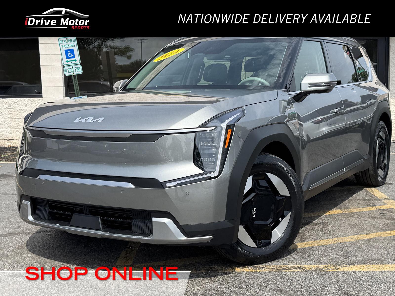 Pebble Gray 2024 Kia EV9 SUV / Crossover All-Wheel Drive Automatic