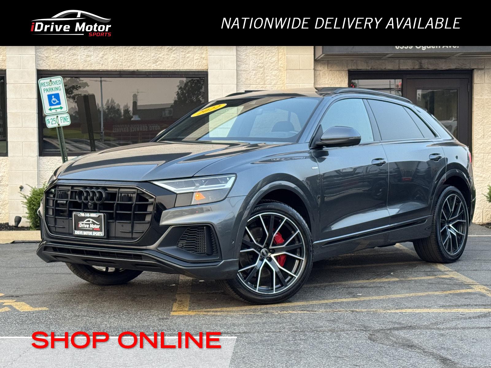 Daytona Gray Pearl Effect 2022 Audi Q8 SUV / Crossover All-Wheel Drive Automatic