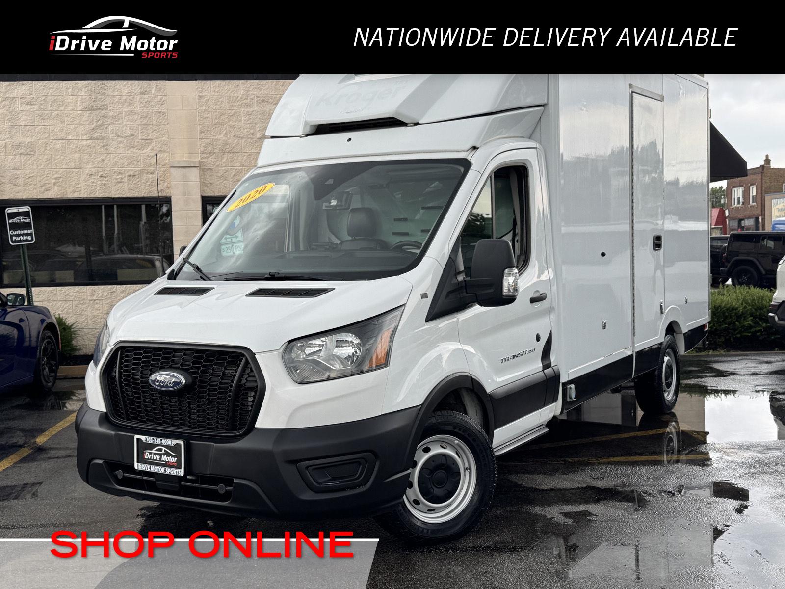 Oxford White 2020 Ford Transit Chassis Van Rear-Wheel Drive 