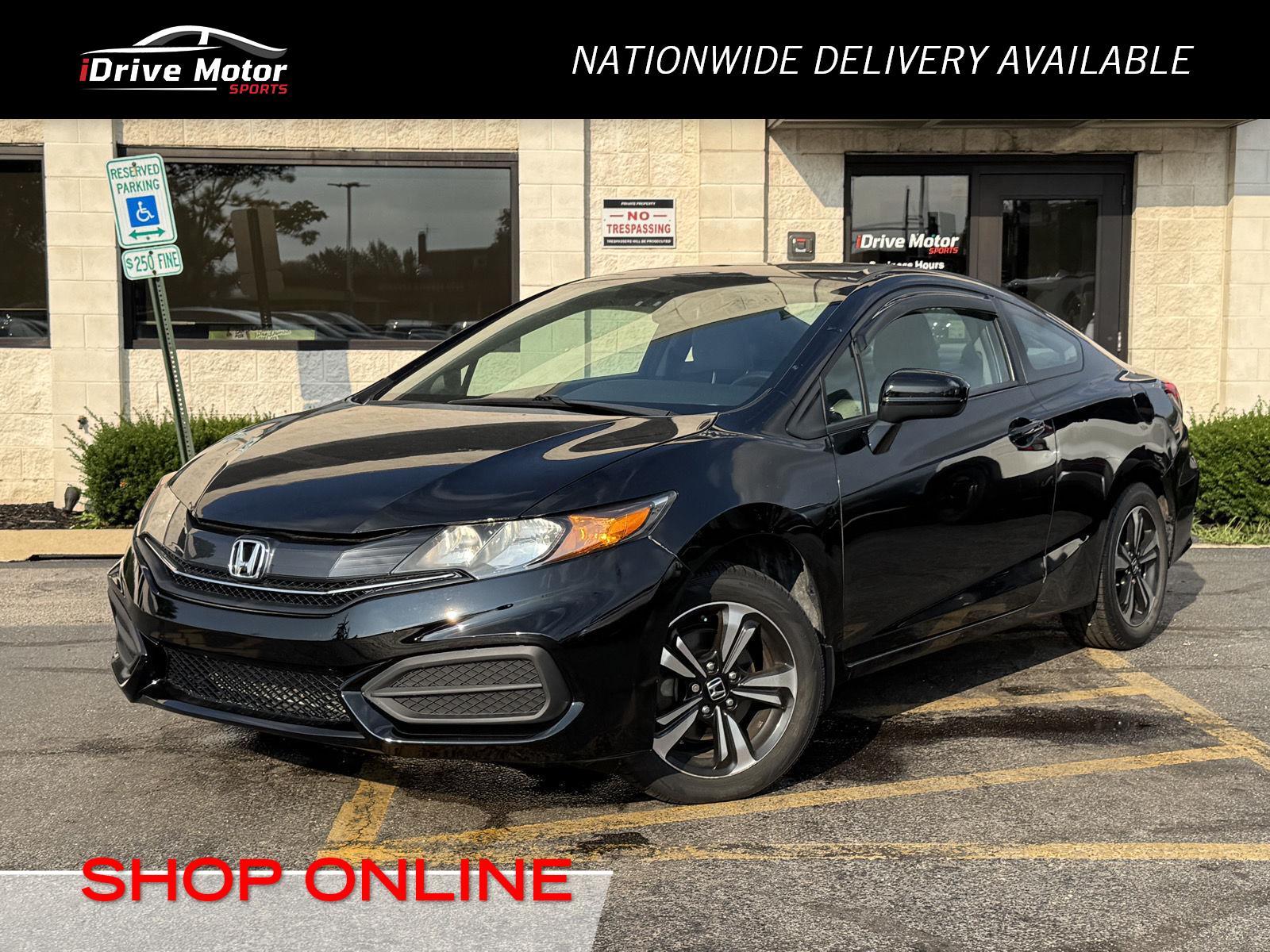  2014 Honda Civic Coupe Coupe Front-Wheel Drive Continuously Variable Transmission