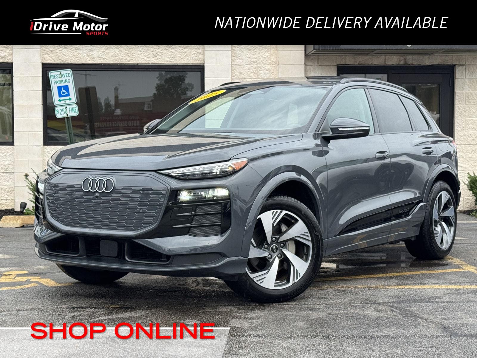 Magnet Gray 2025 Audi Q6 e-tron SUV / Crossover All-Wheel Drive Automatic
