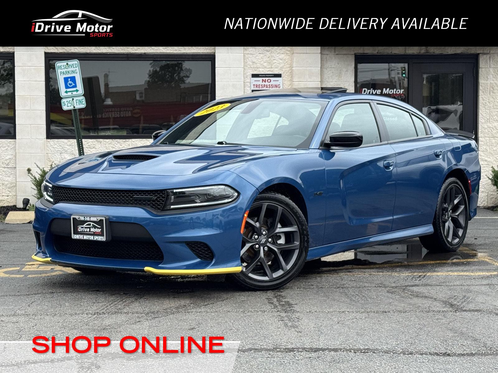 Blue (Frostbite) 2023 Dodge Charger Sedan Rear-Wheel Drive 8-Speed Automatic