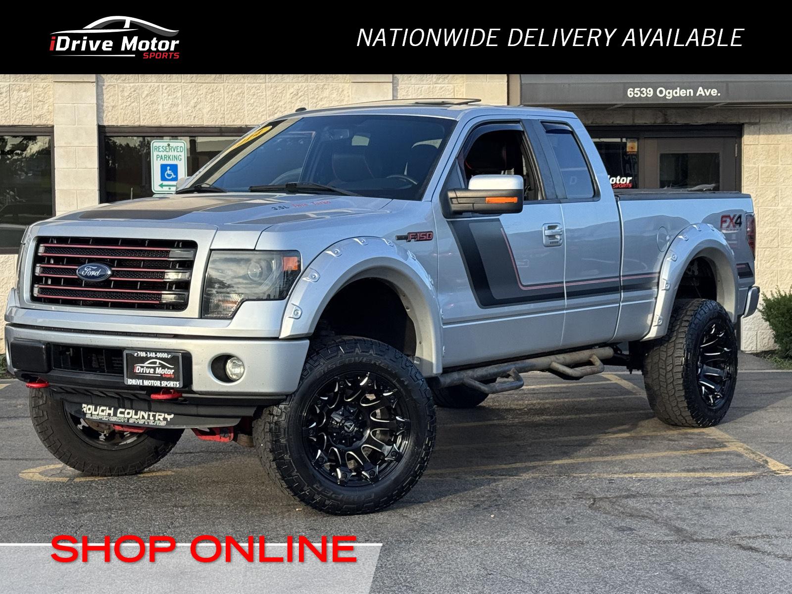 Ingot Silver Metallic 2014 Ford F-150 Pickup Truck Four-Wheel Drive 6-Speed Automatic