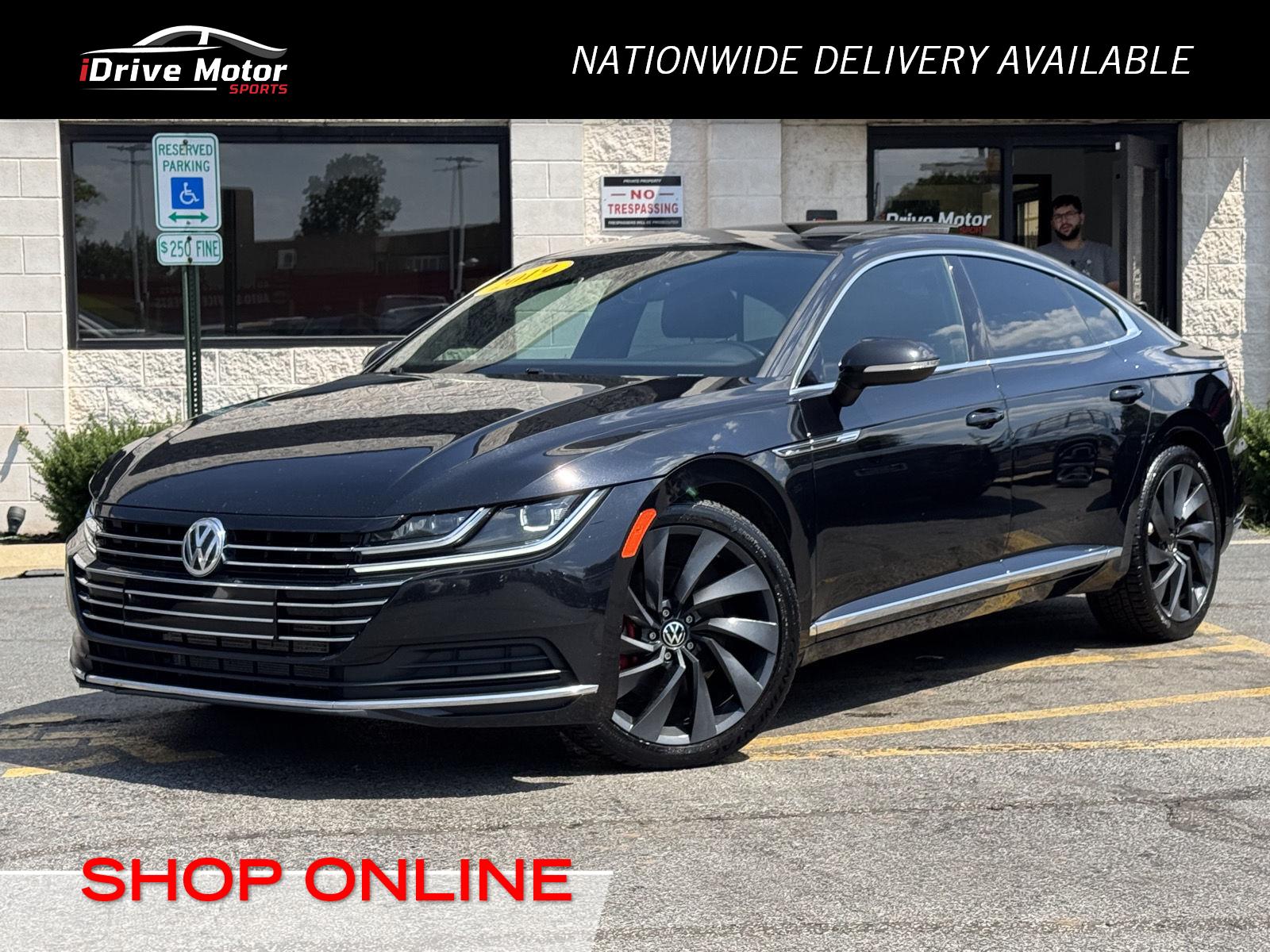 Deep Black Pearl 2019 Volkswagen Arteon Sedan Front-Wheel Drive Automatic