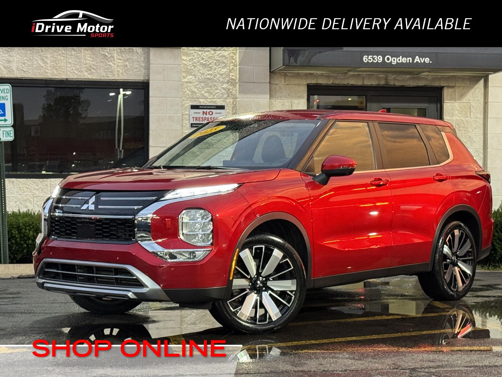Red Diamond 2025 Mitsubishi Outlander SUV / Crossover Front-Wheel Drive Continuously Variable Transmission