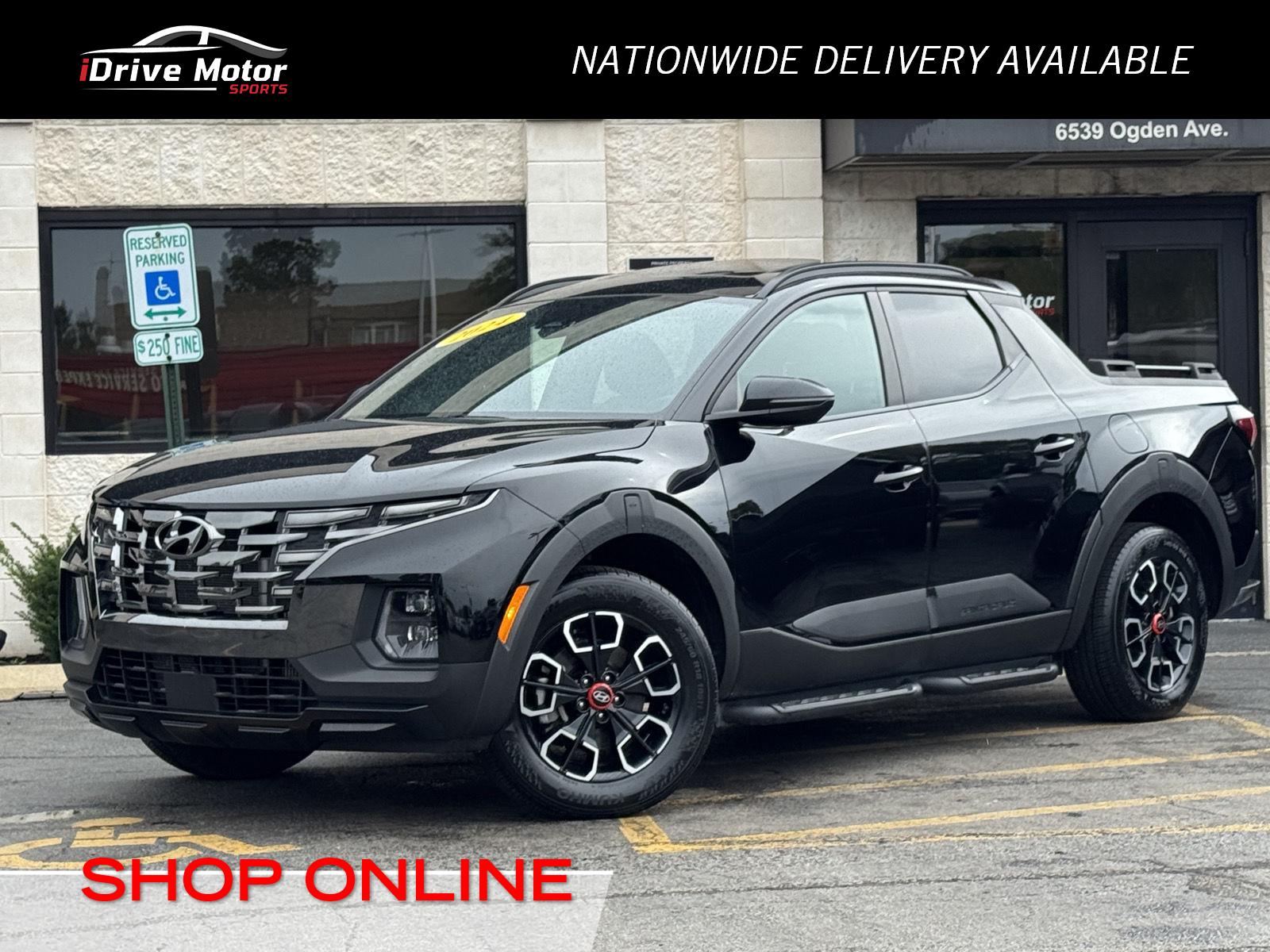 Phantom Black 2024 Hyundai Santa Cruz Pickup Truck All-Wheel Drive Automatic