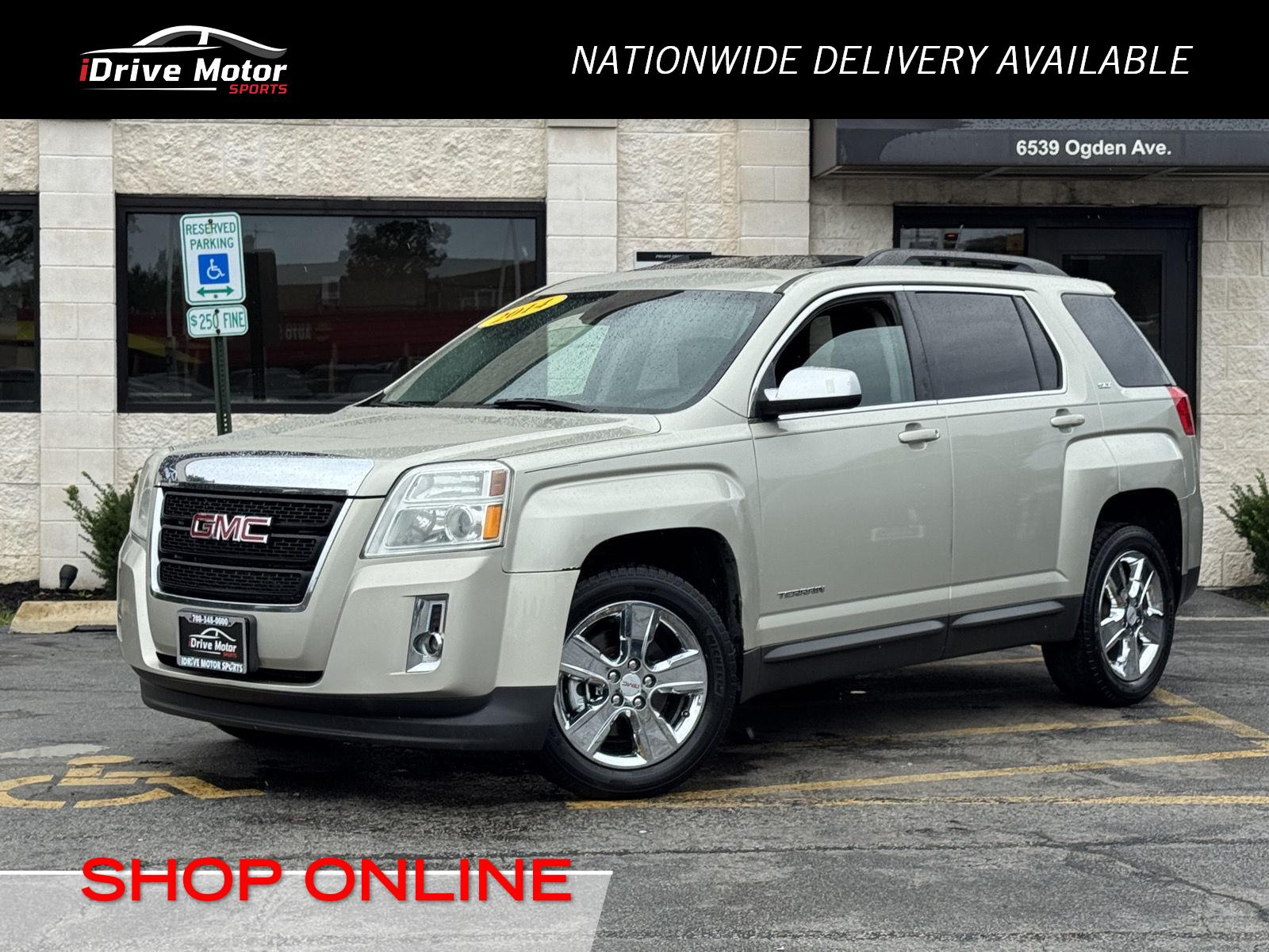 Champagne Silver Metallic 2014 GMC Terrain SUV / Crossover Front-Wheel Drive 6-Speed Automatic