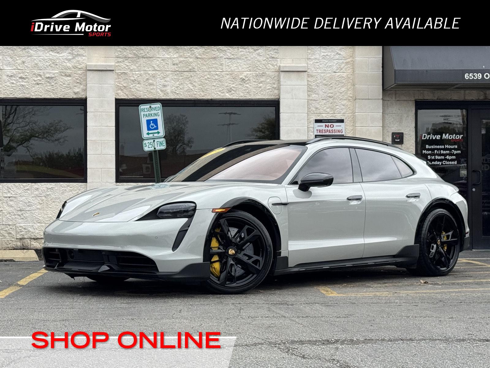 Chalk 2024 Porsche Taycan Wagon All-Wheel Drive Automatic