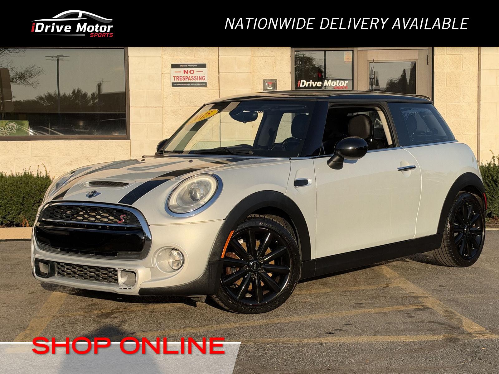 White Silver Metallic 2015 MINI Cooper Hatchback Front-Wheel Drive 6-Speed Manual