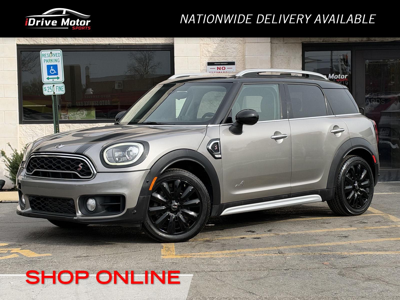 Melting Silver Metallic 2018 MINI Countryman SUV / Crossover All-Wheel Drive 6-Speed Manual