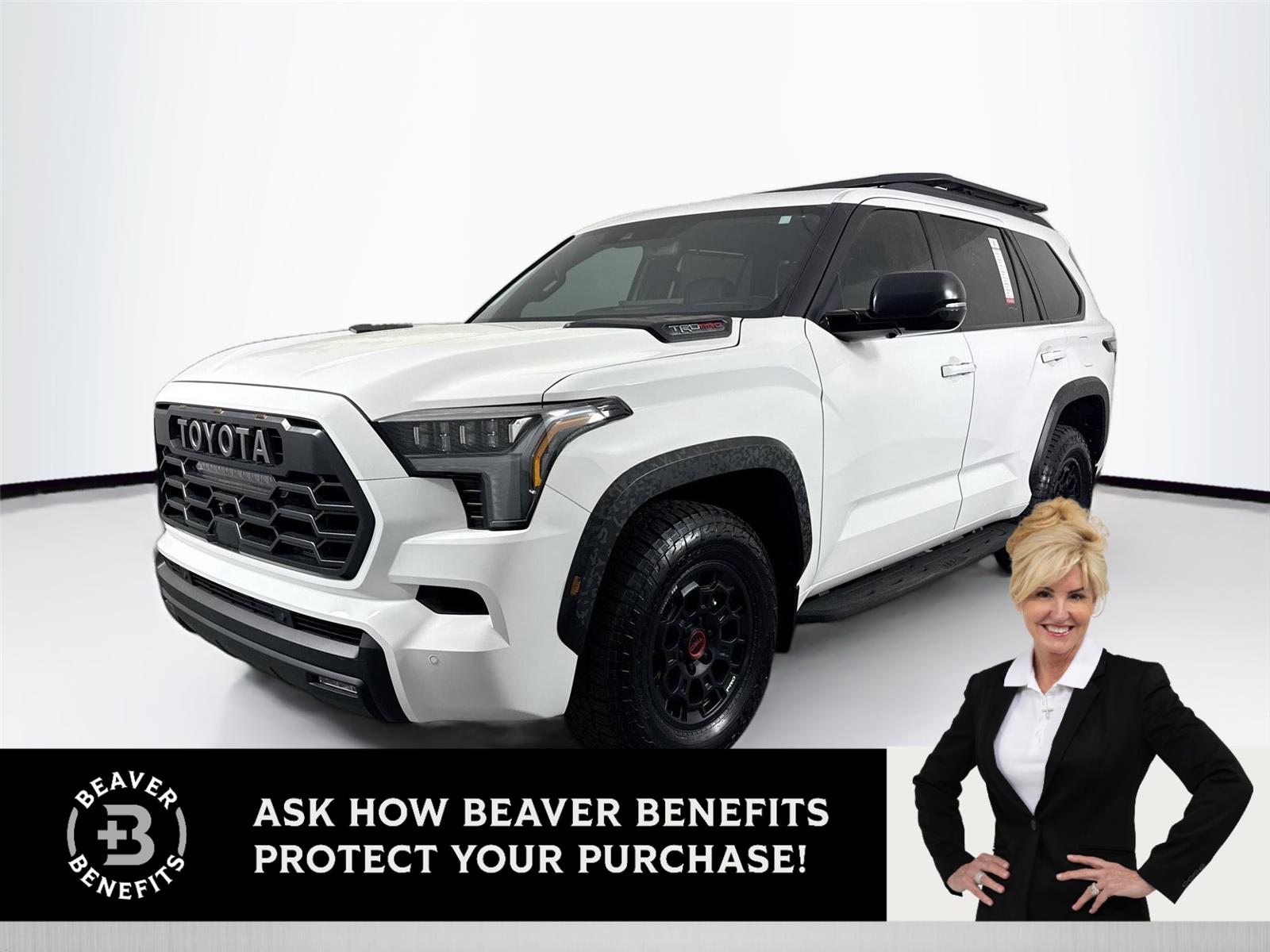 Ice Cap 2025 Toyota Sequoia TRD Pro 4WD SUV / Crossover Four-Wheel Drive Automatic