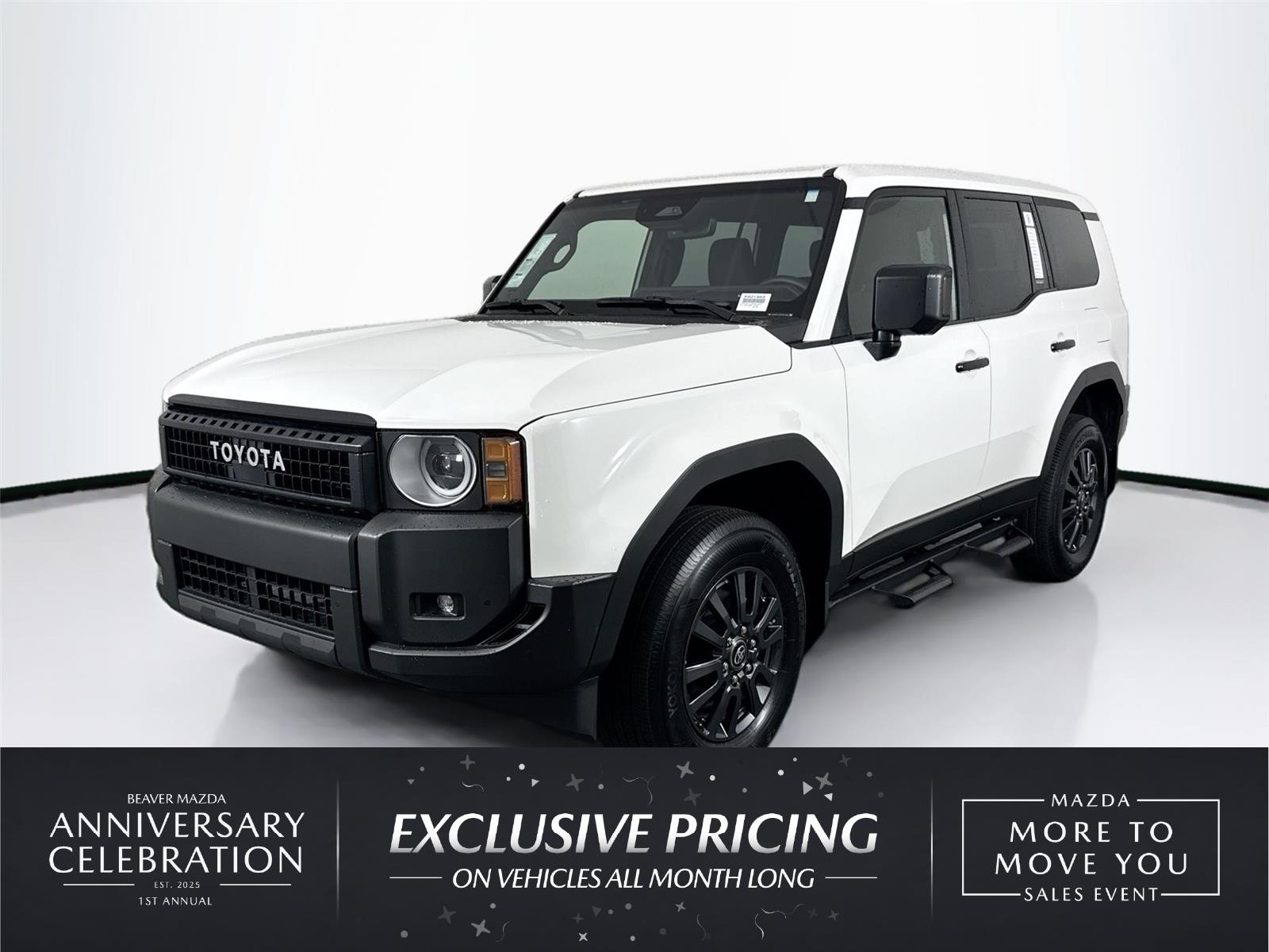 Ice Cap 2025 Toyota Land Cruiser SUV / Crossover Four-Wheel Drive 8-Speed Automatic