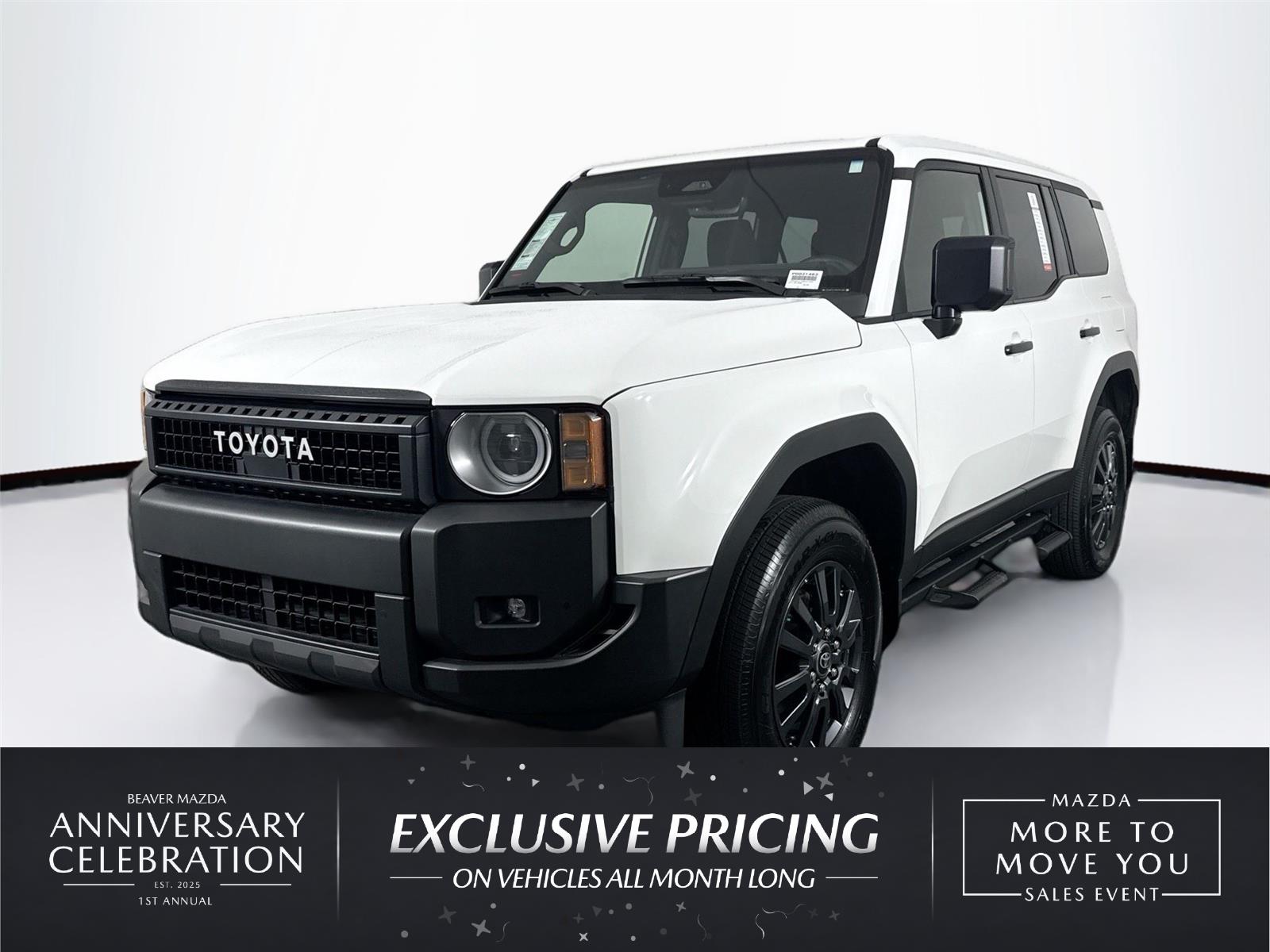 Ice Cap 2025 Toyota Land Cruiser SUV / Crossover Four-Wheel Drive 8-Speed Automatic