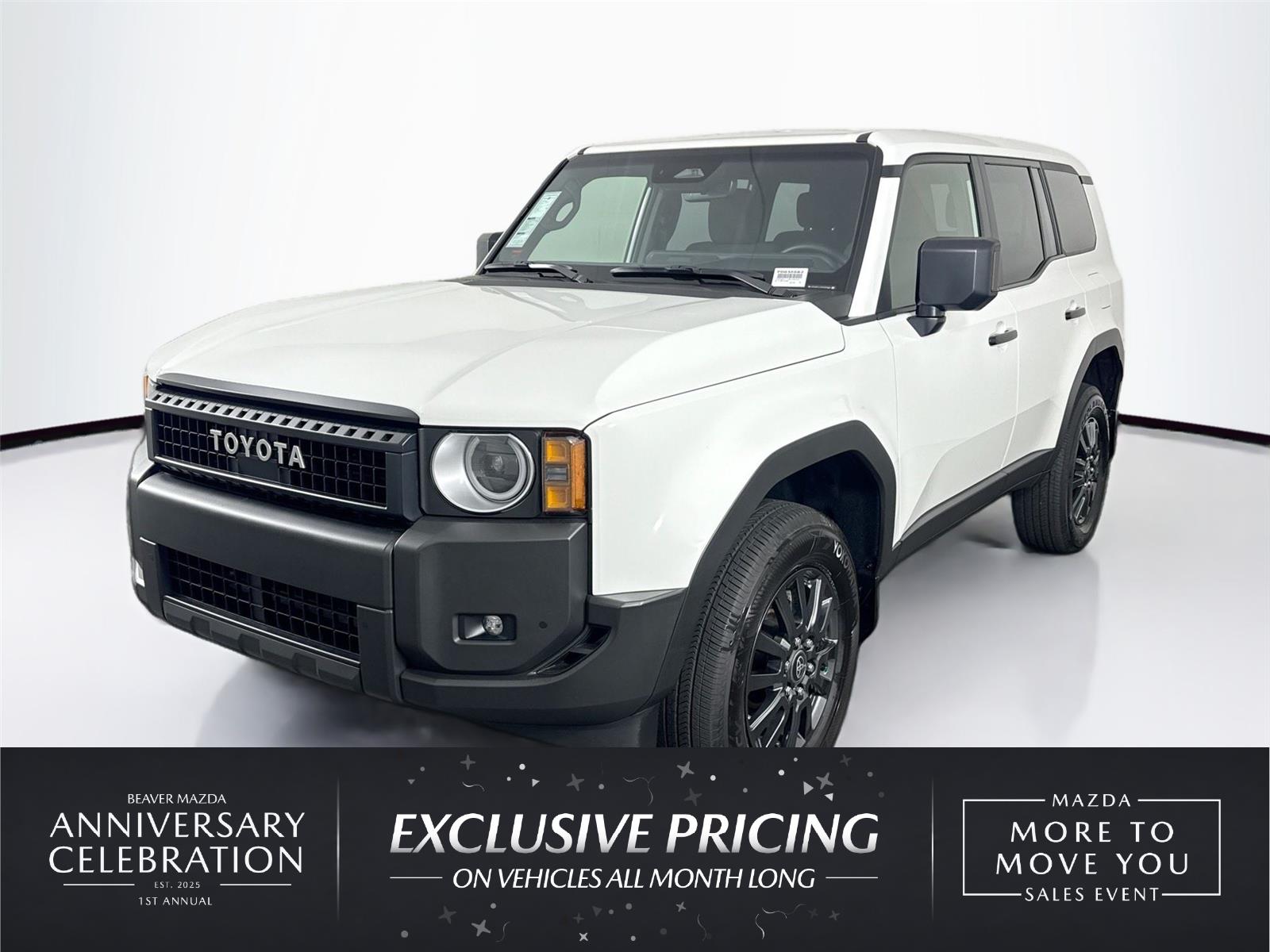Ice Cap 2025 Toyota Land Cruiser SUV / Crossover Four-Wheel Drive 8-Speed Automatic