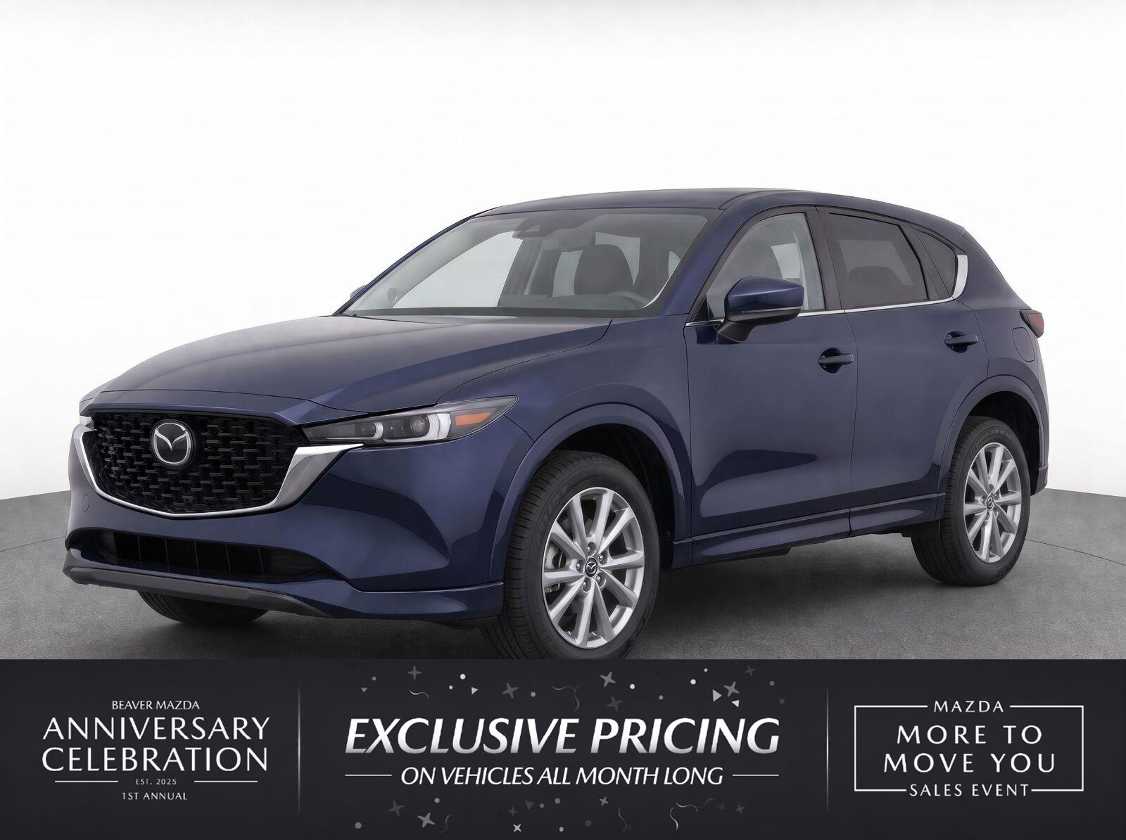 Deep Crystal Blue Mica 2025 Mazda CX-5 SUV / Crossover All-Wheel Drive Automatic