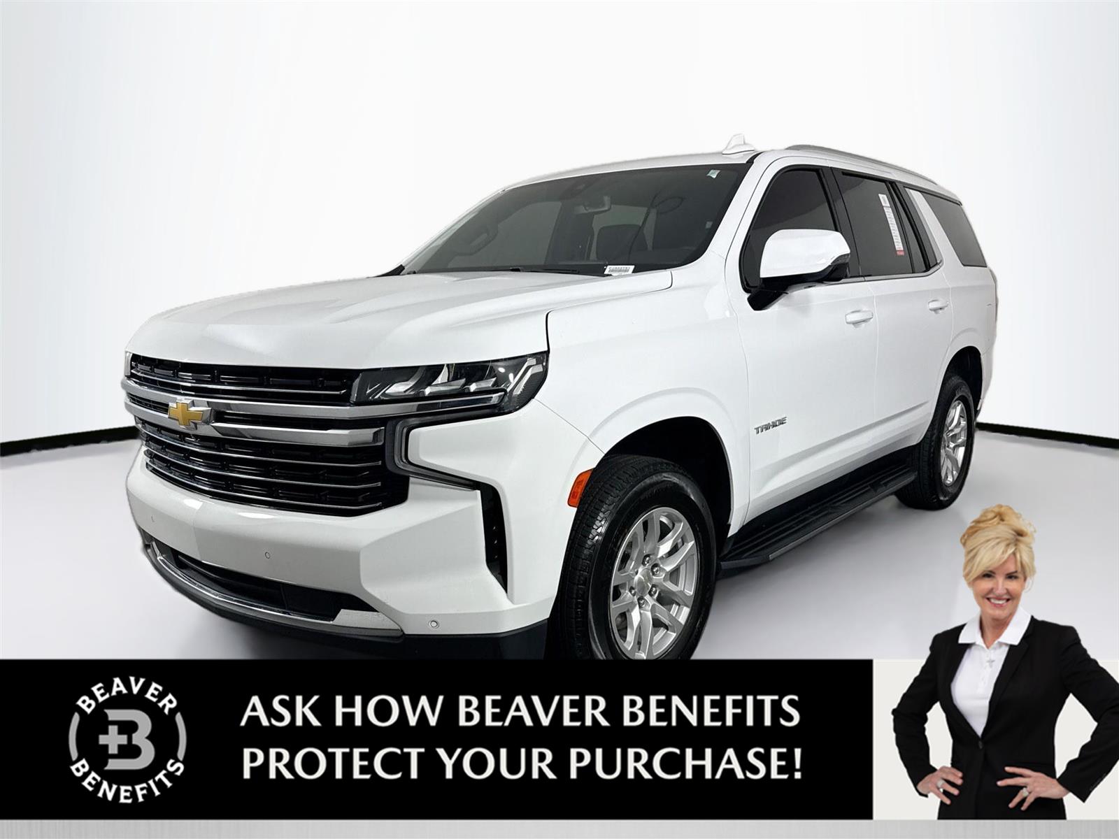 Summit White 2022 Chevrolet Tahoe SUV / Crossover 4X2 Automatic