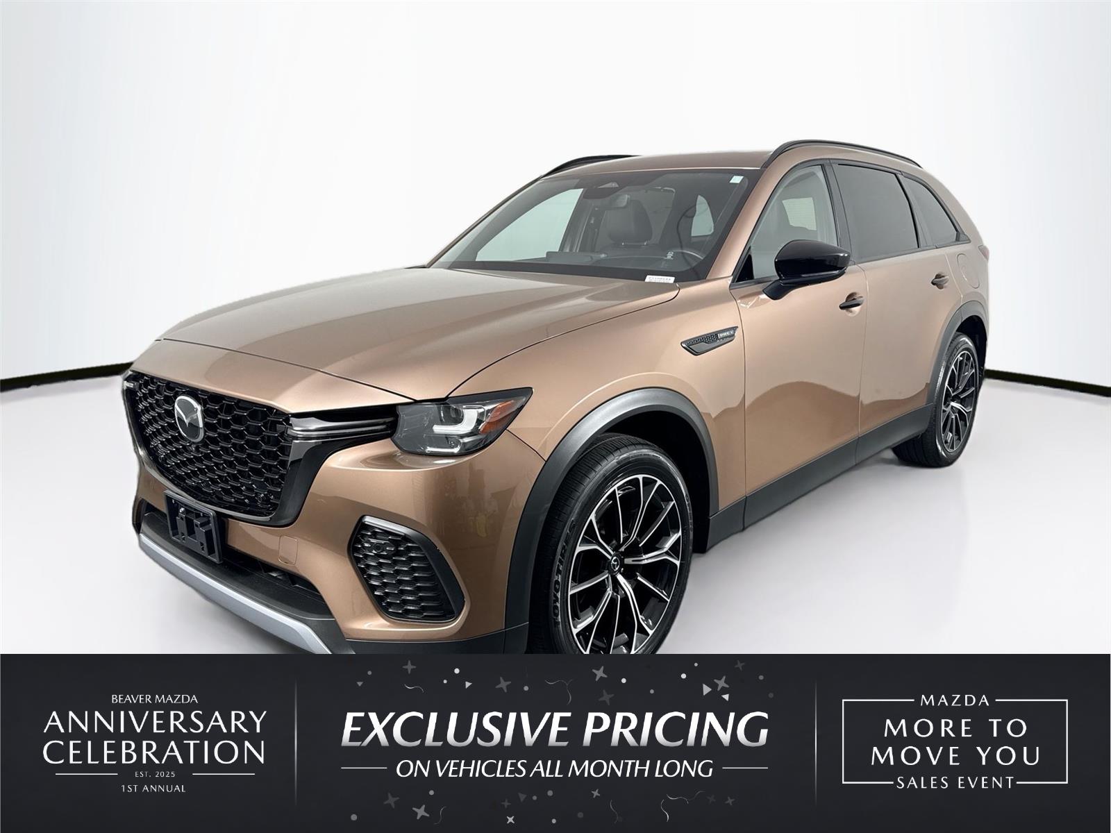 Red (Melting Copper Metallic) 2025 Mazda CX-70 SUV / Crossover All-Wheel Drive Automatic