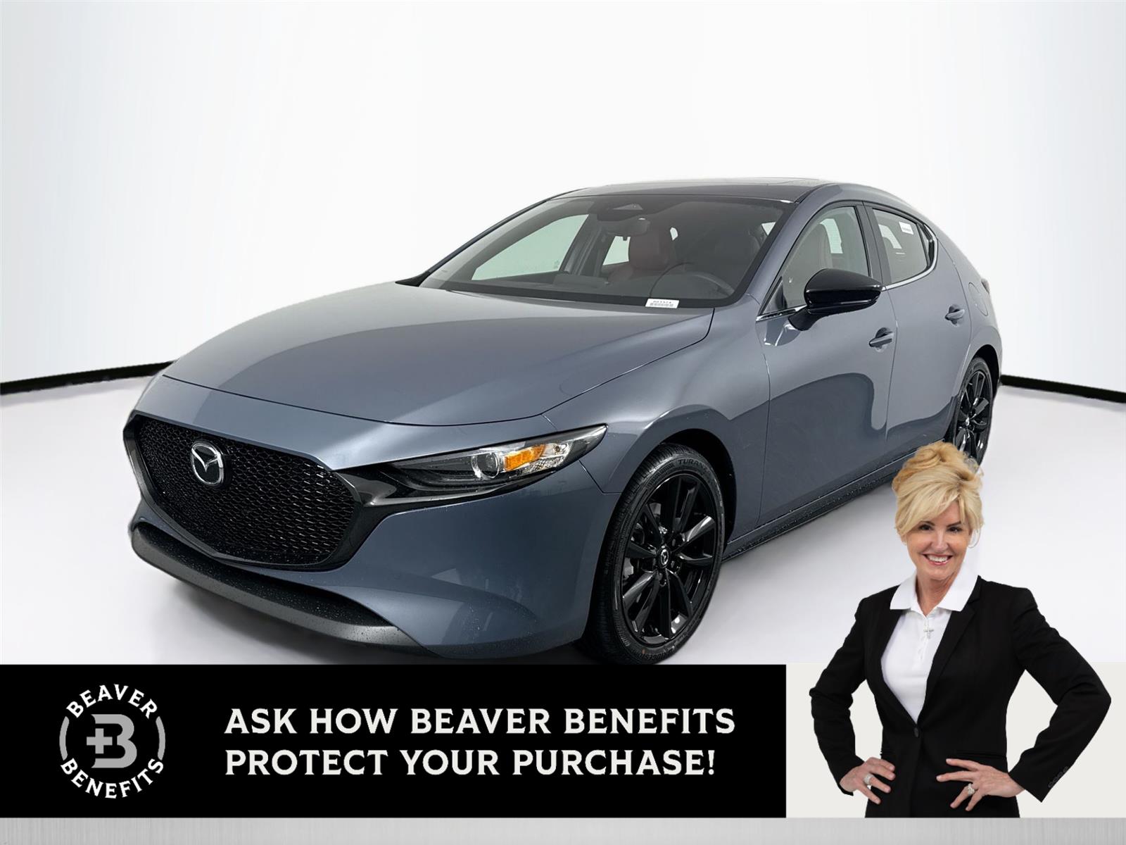 Polymetal Gray Metallic 2026 Mazda MAZDA3 2.5 S Carbon Edition Hatchback AWD Hatchback All-Wheel Drive Automatic