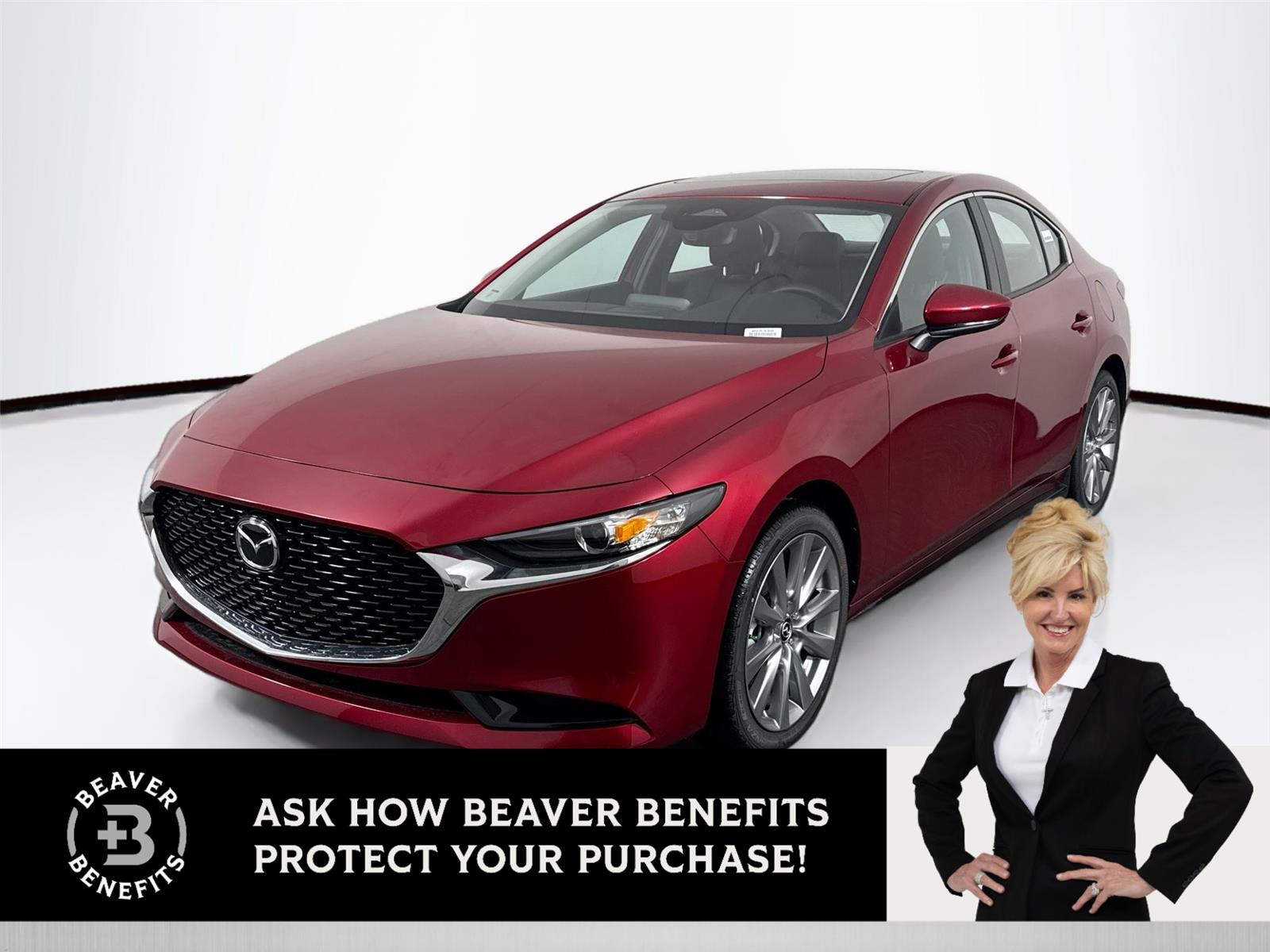 Soul Red Crystal Metallic 2026 Mazda MAZDA3 2.5 S Preferred Sedan FWD Sedan Front-Wheel Drive Automatic