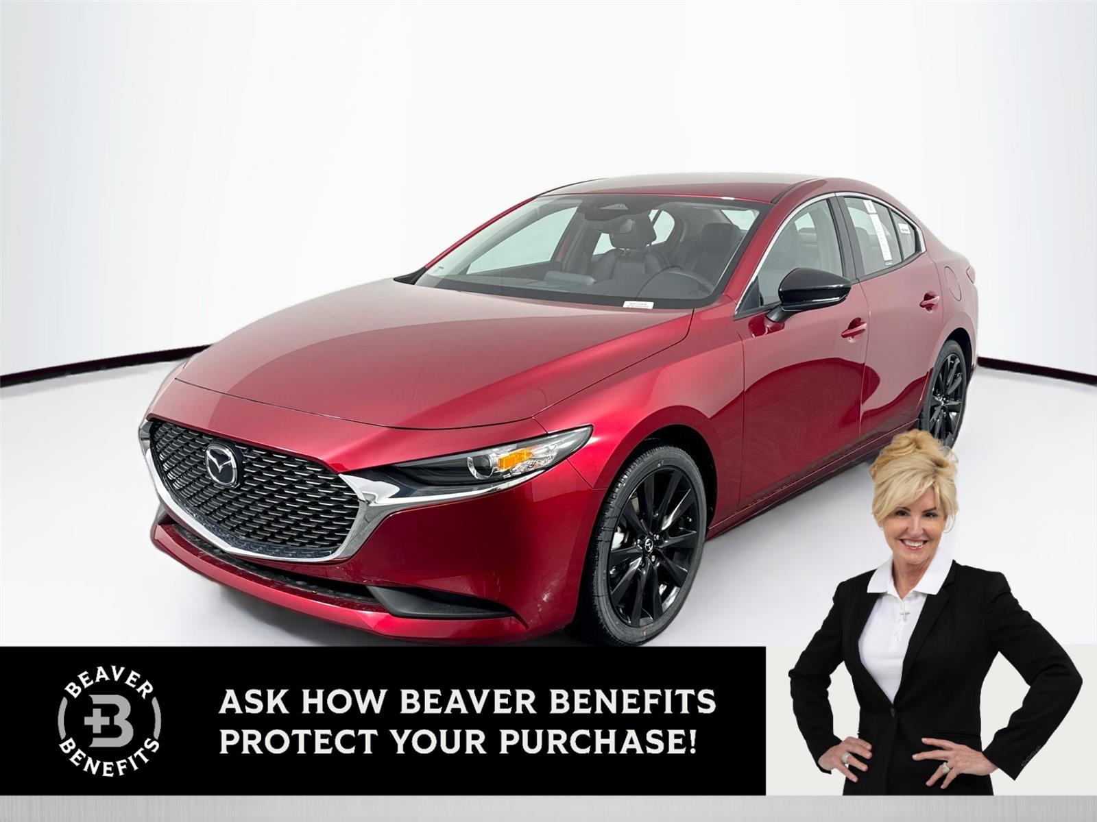 Soul Red Crystal Metallic 2026 Mazda MAZDA3 2.5 S Select Sport FWD Sedan Front-Wheel Drive Automatic