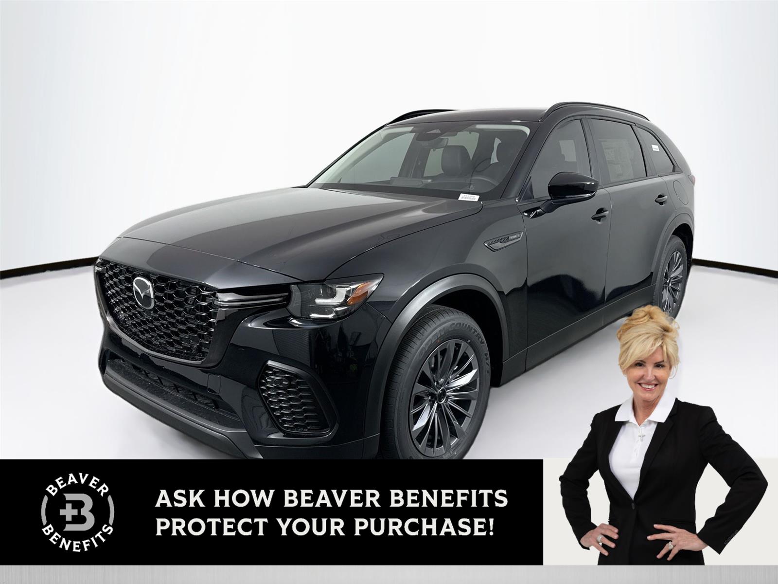 Jet Black Mica 2026 Mazda CX-70 PHEV SC Plus AWD SUV / Crossover All-Wheel Drive Automatic