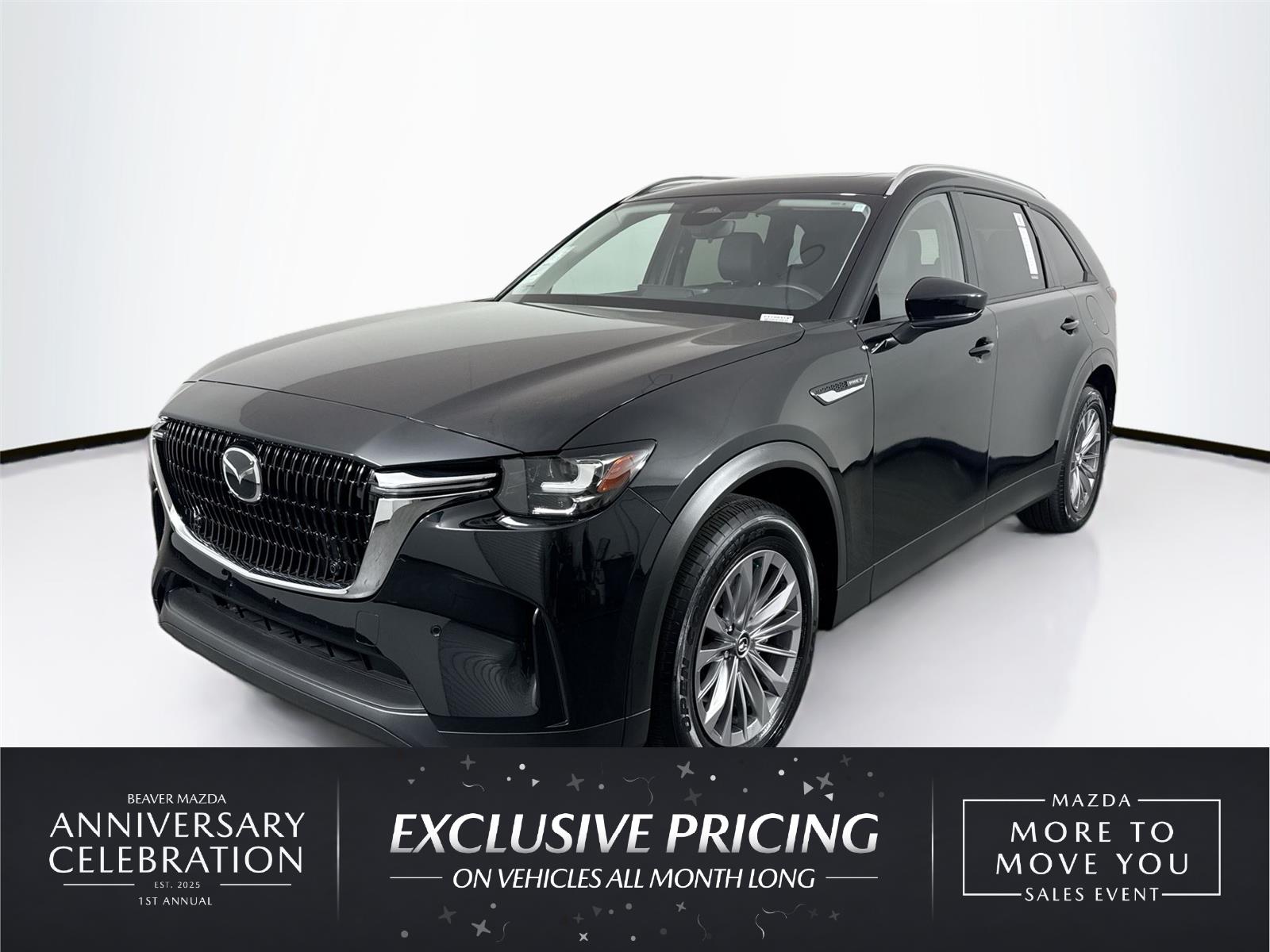 Jet Black Mica 2025 Mazda CX-90 SUV / Crossover All-Wheel Drive Automatic